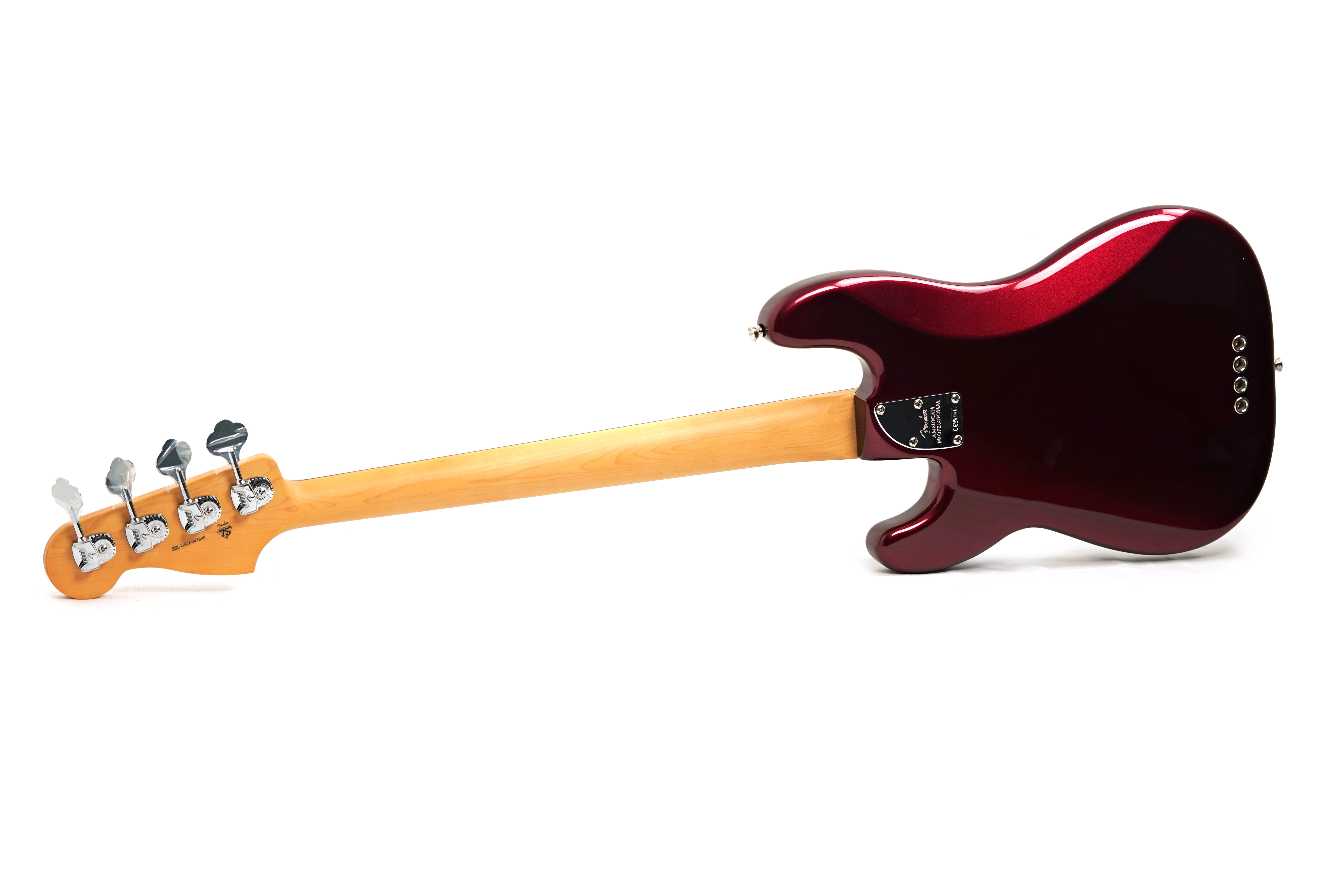 Fender American Professional Precision Bass Rosewood Fingerboard Oxblood (2026) #US26043849