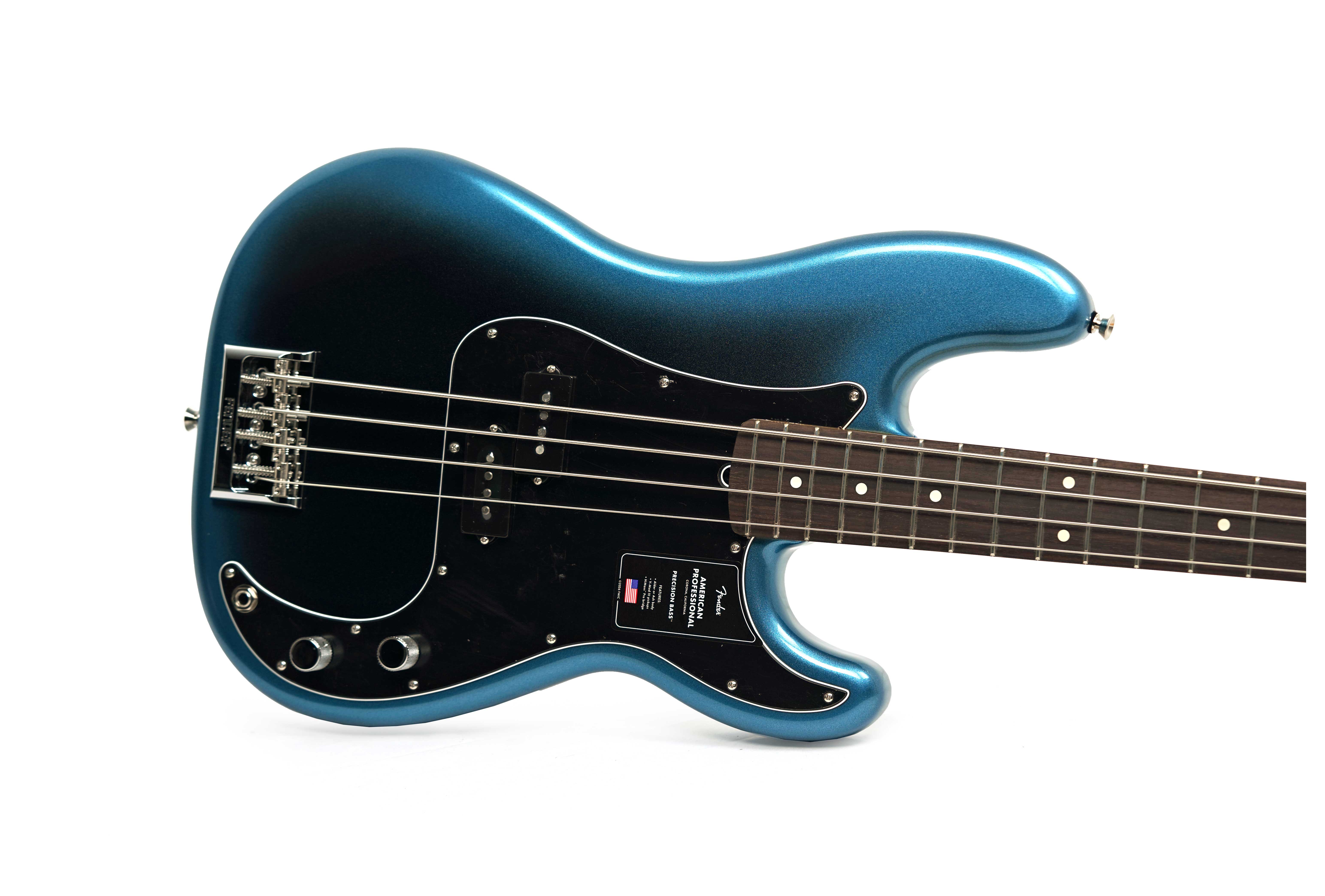 Fender American Professional Precision Bass Rosewood Fingerboard Dark Night (2026) #US26041028