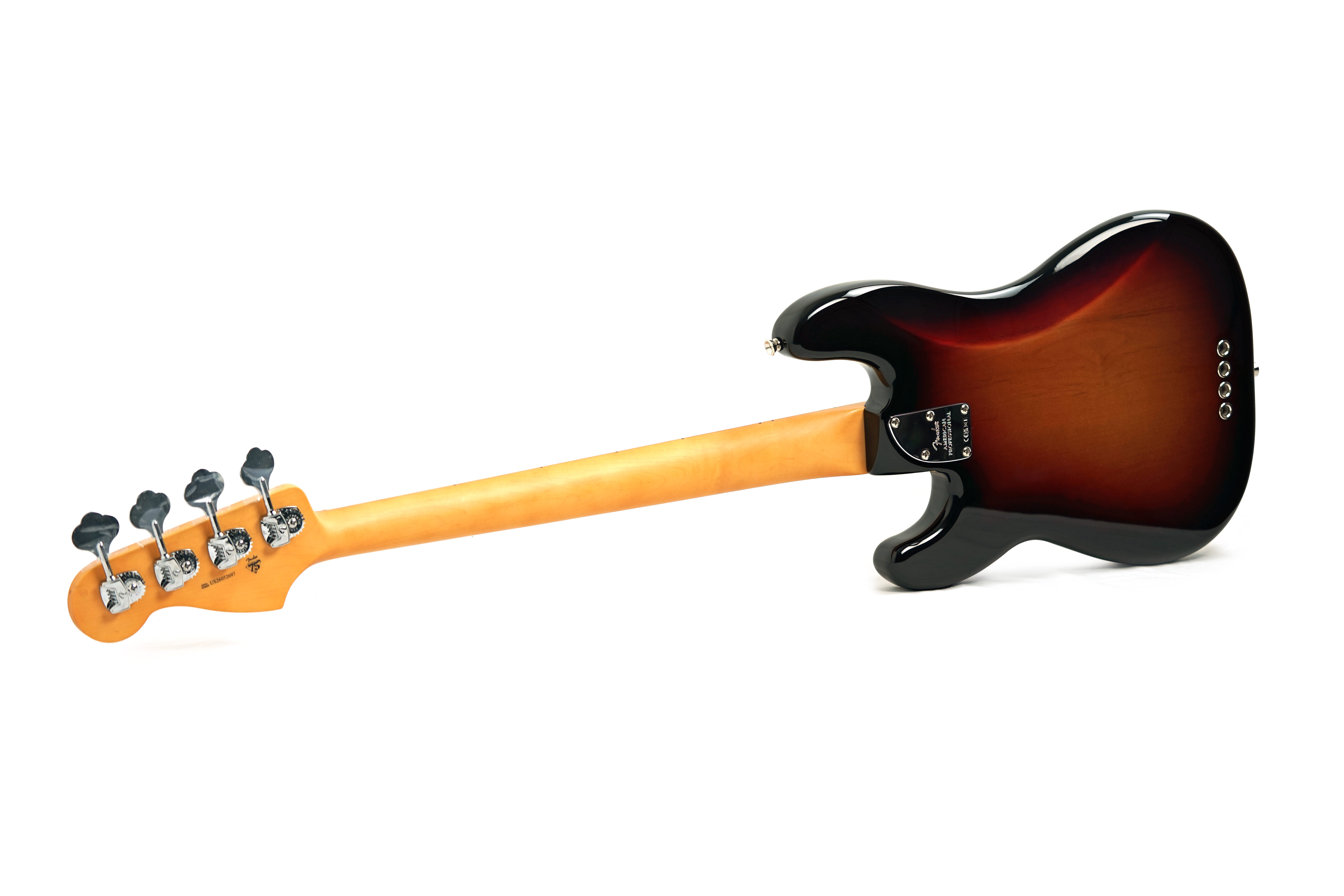 Fender American Professional Precision Bass Maple Fingerboard 3-Colour Sunburst (2026) #US26052697