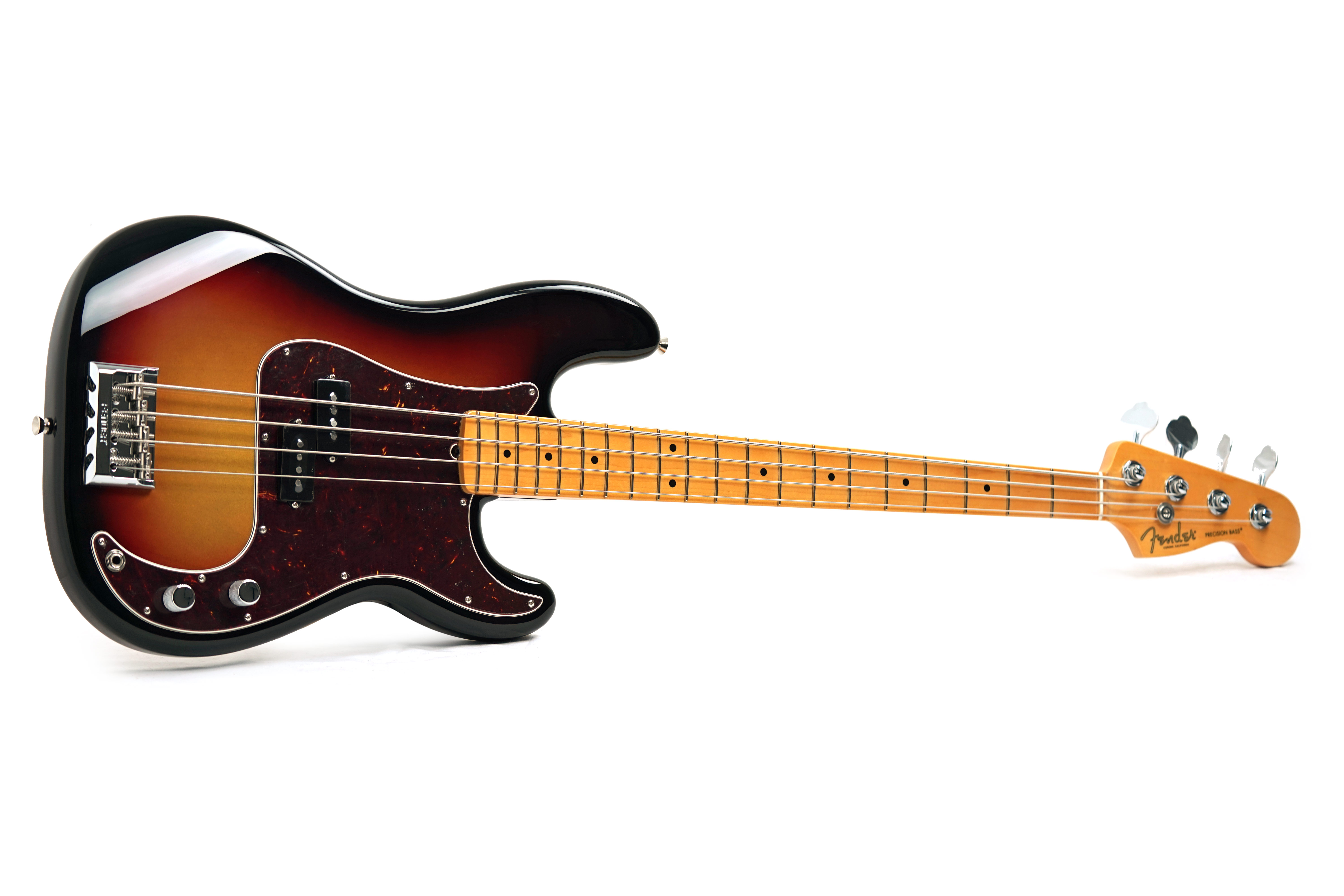 Fender American Professional Precision Bass Maple Fingerboard 3-Colour Sunburst (2026) #US26047721