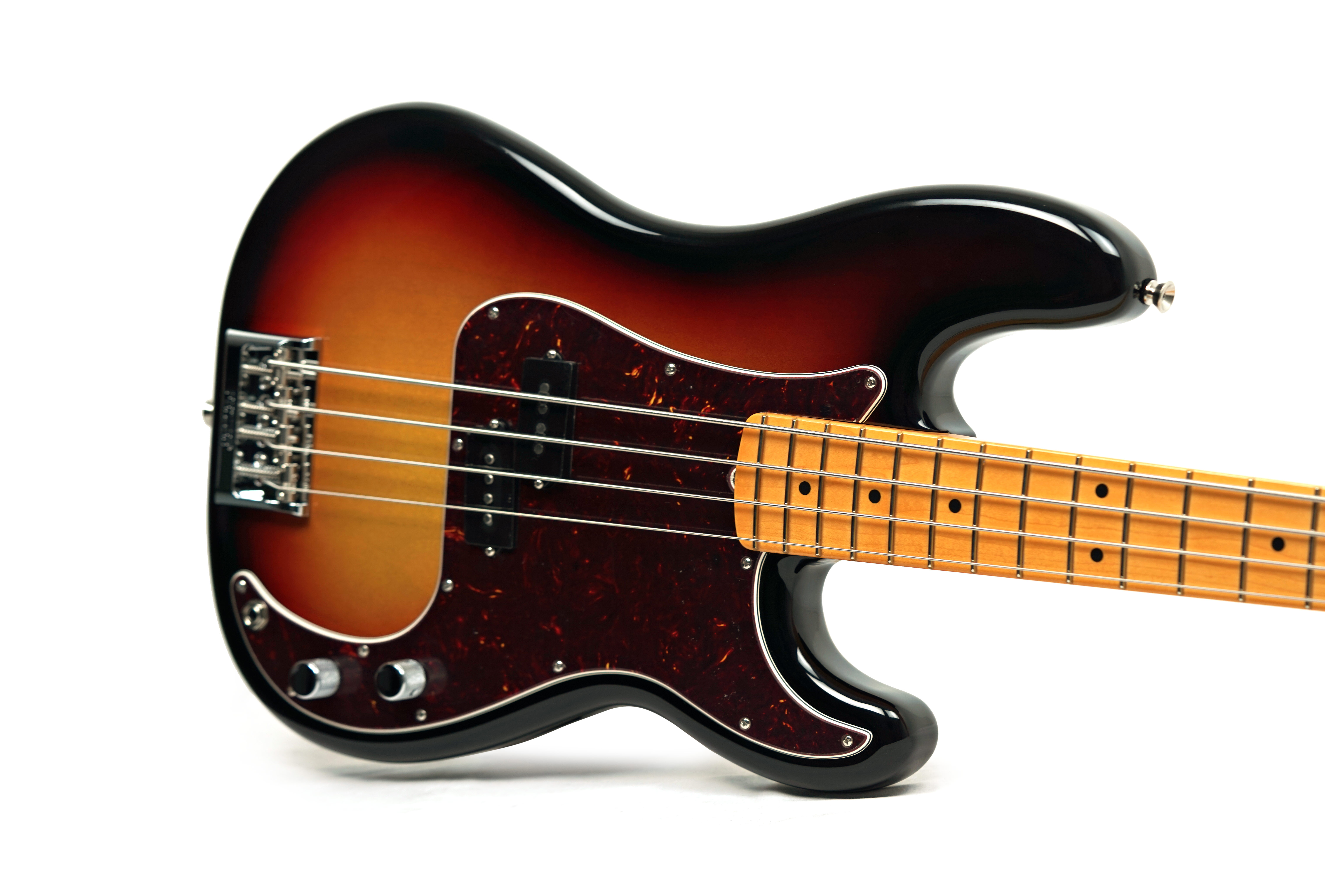 Fender American Professional Precision Bass Maple Fingerboard 3-Colour Sunburst (2026) #US26047721