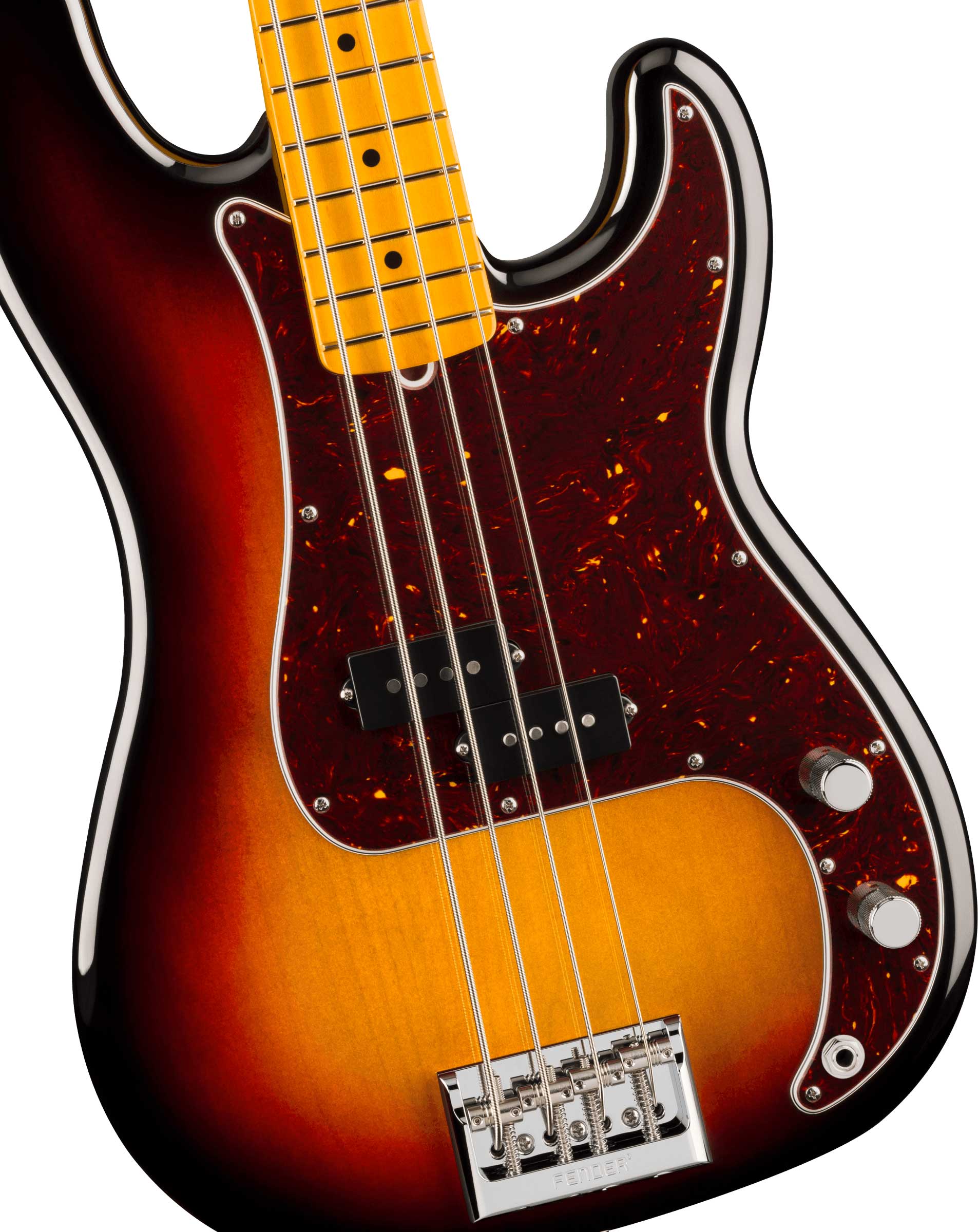 Fender American Professional Precision Bass Maple Fingerboard 3-Colour Sunburst (2026)