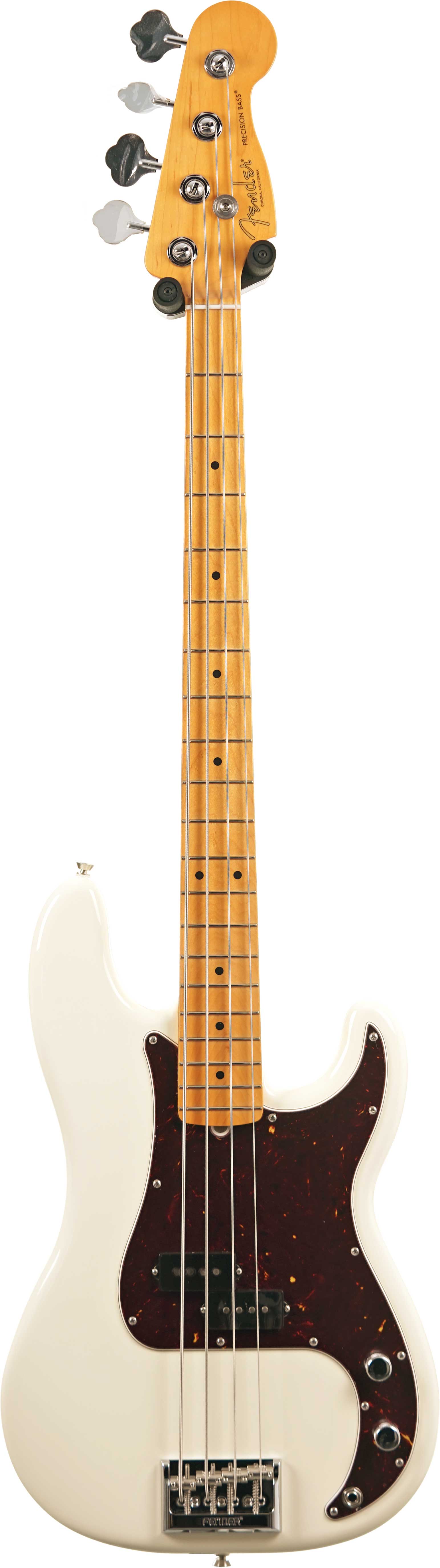 Fender American Professional Precision Bass Maple Fingerboard Olympic White (2026) #US26047658