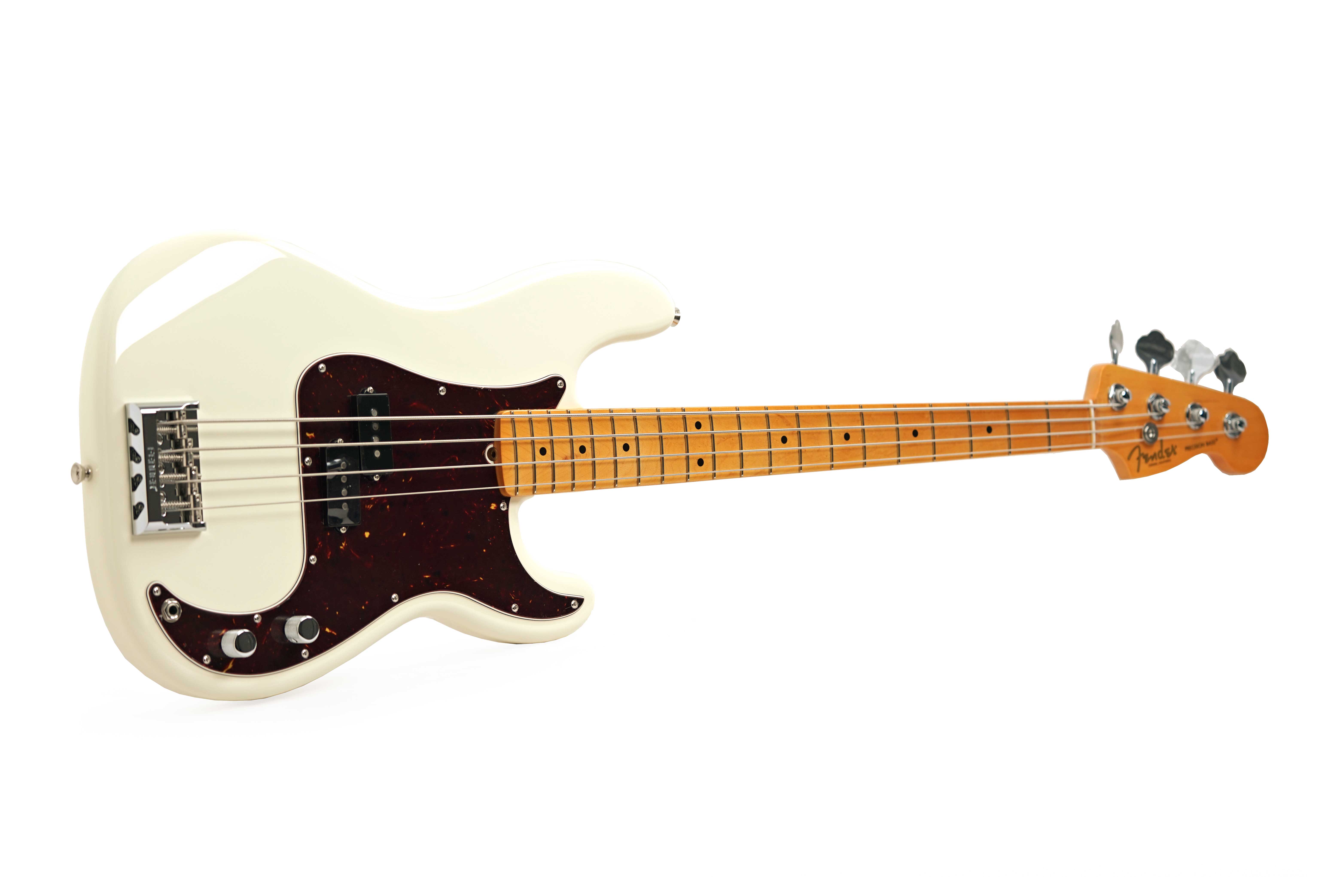 Fender American Professional Precision Bass Maple Fingerboard Olympic White (2026) #US26047658