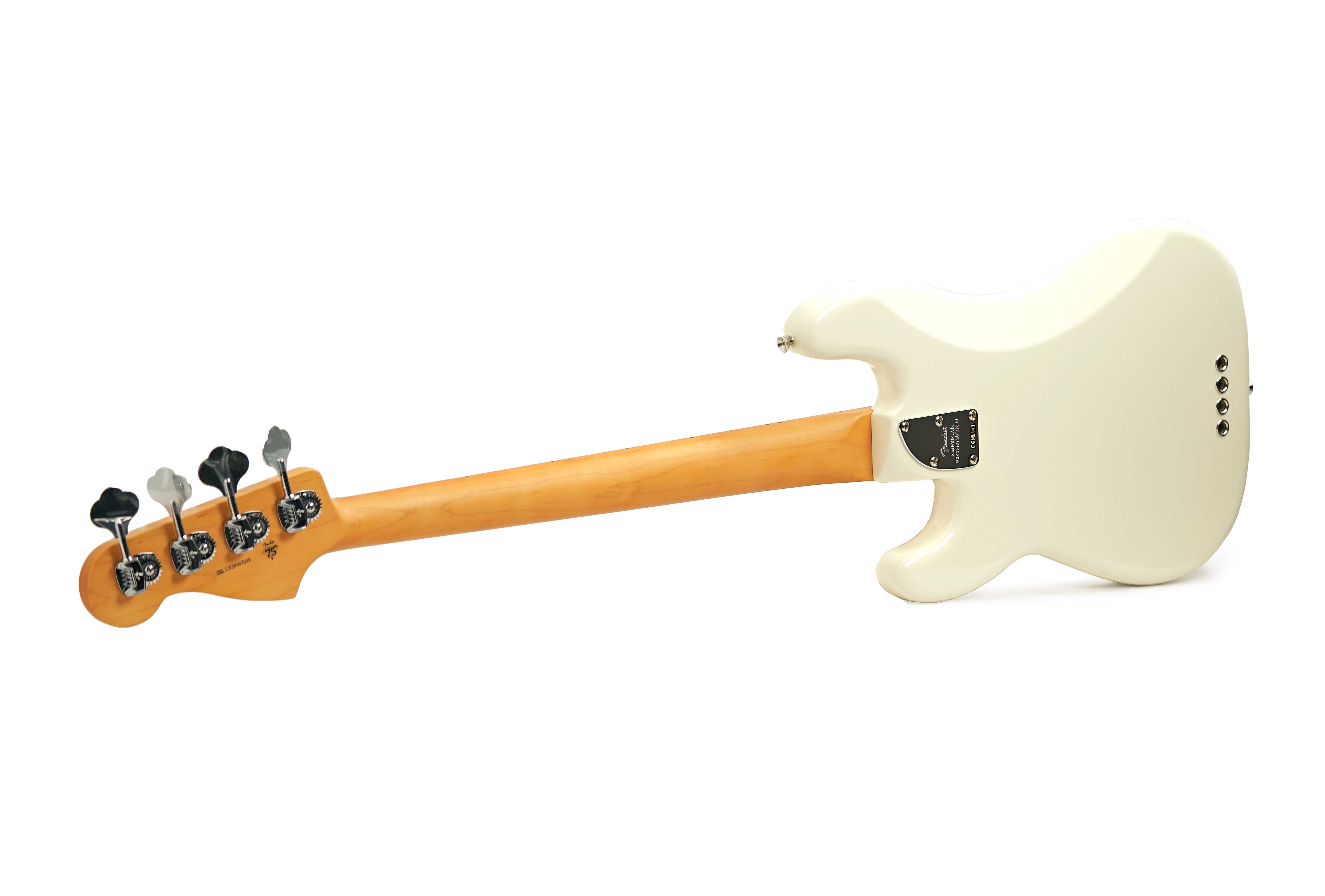 Fender American Professional Precision Bass Maple Fingerboard Olympic White (2026) #US26047658
