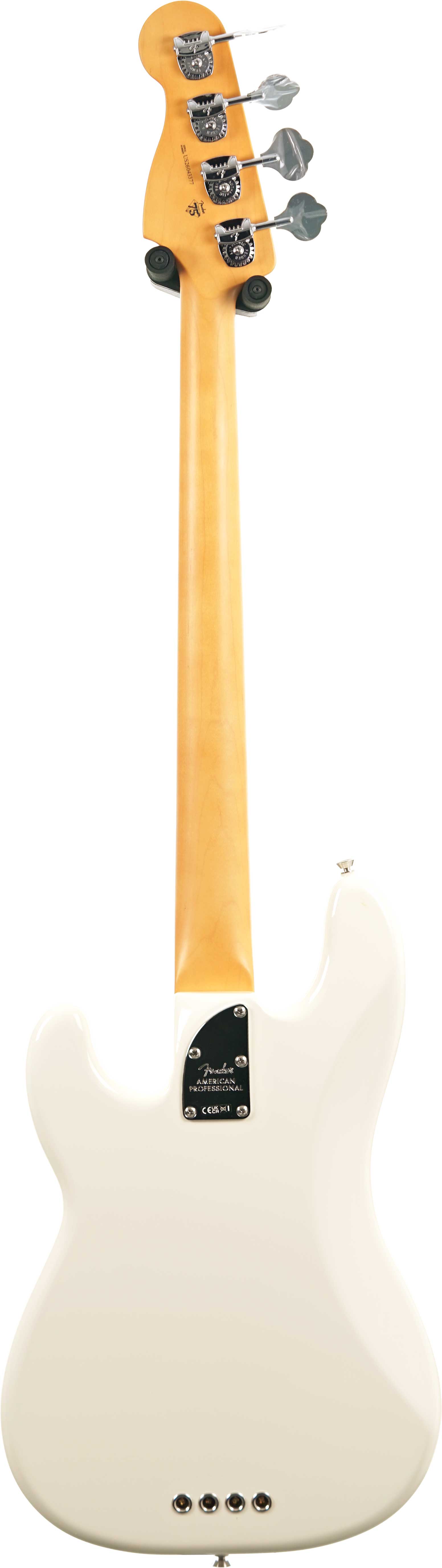 Fender American Professional Precision Bass Maple Fingerboard Olympic White (2026) #US26043377