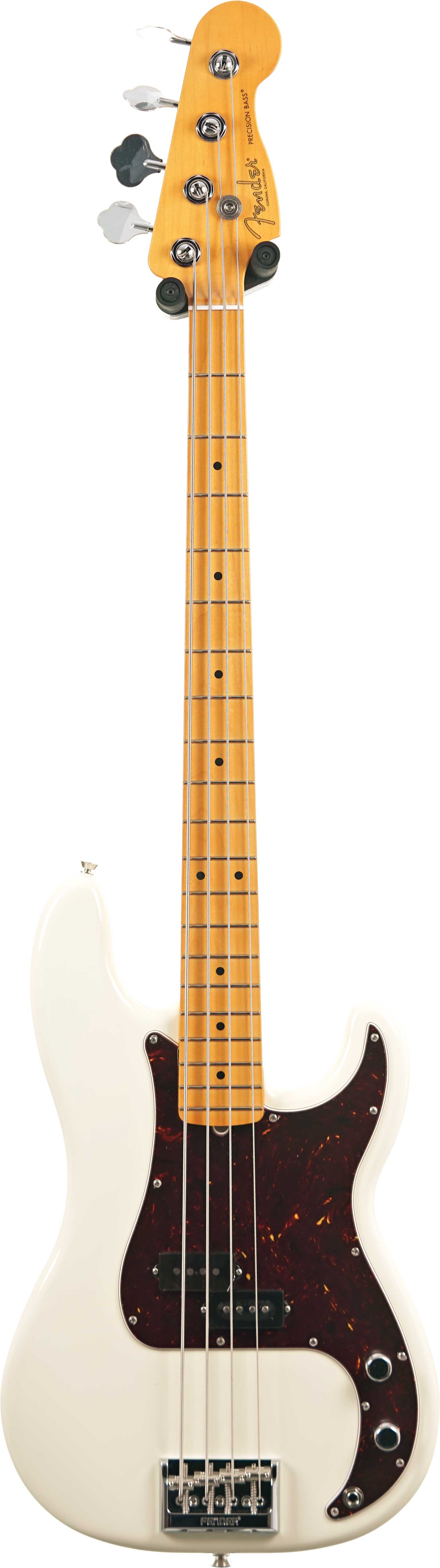Fender American Professional Precision Bass Maple Fingerboard Olympic White (2026) #US26043377