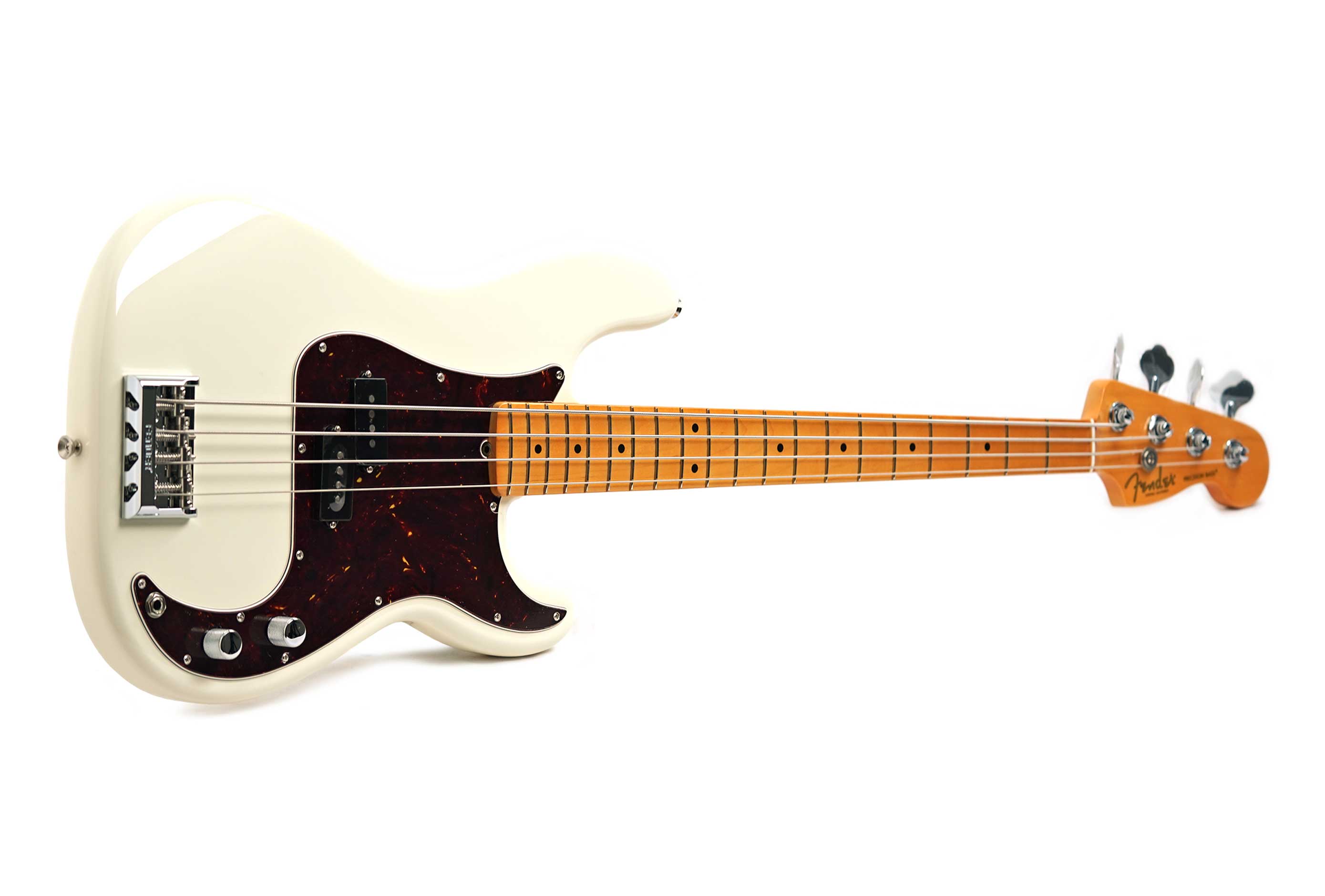 Fender American Professional Precision Bass Maple Fingerboard Olympic White (2026) #US26043377
