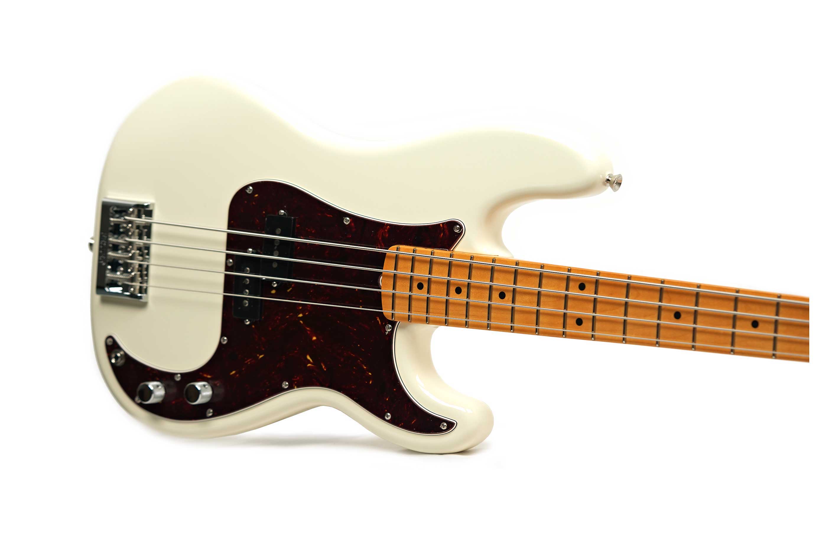 Fender American Professional Precision Bass Maple Fingerboard Olympic White (2026) #US26043377
