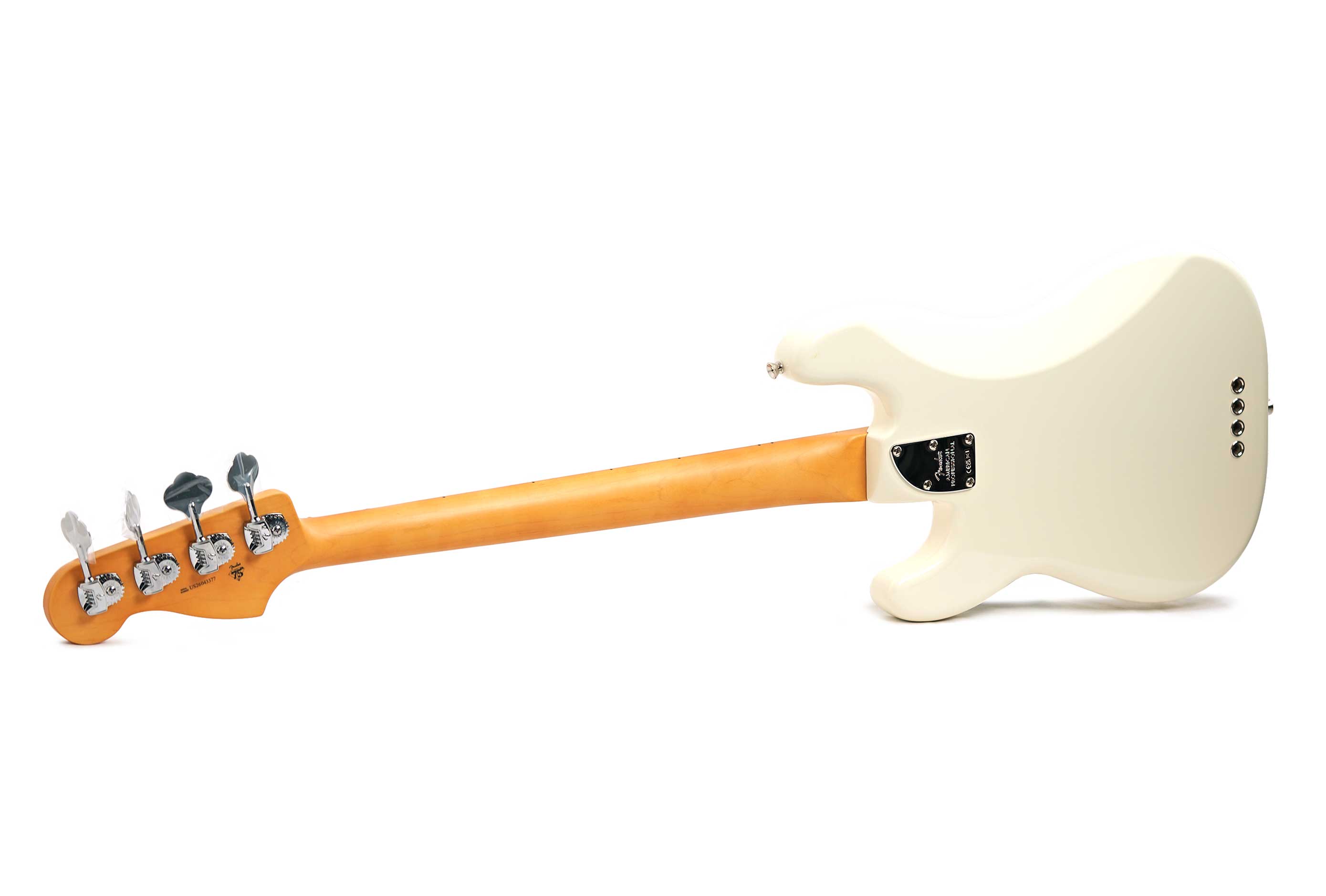 Fender American Professional Precision Bass Maple Fingerboard Olympic White (2026) #US26043377
