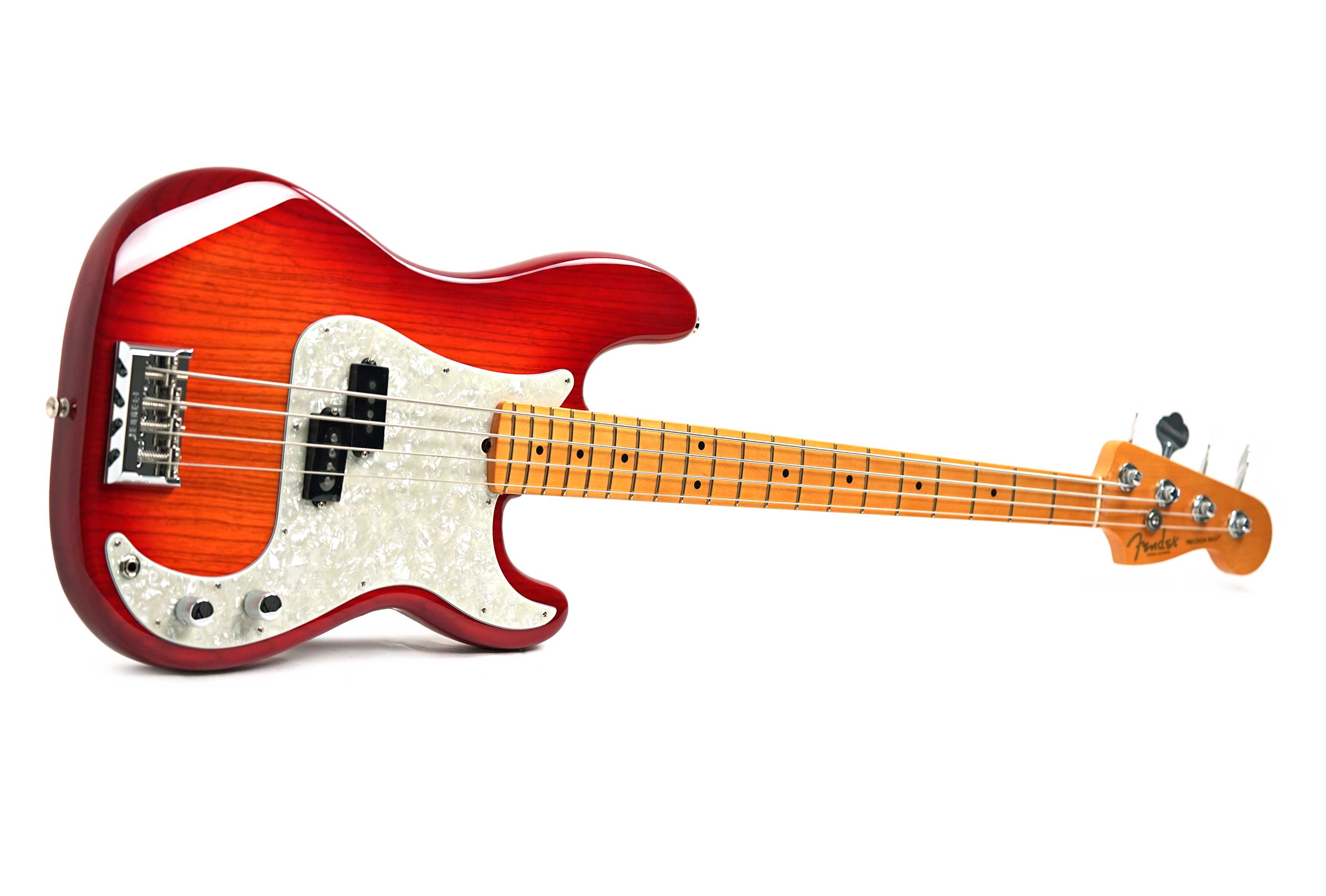 Fender American Professional Precision Bass Maple Fingerboard Aged Cherry Burst (2026) #US26044583