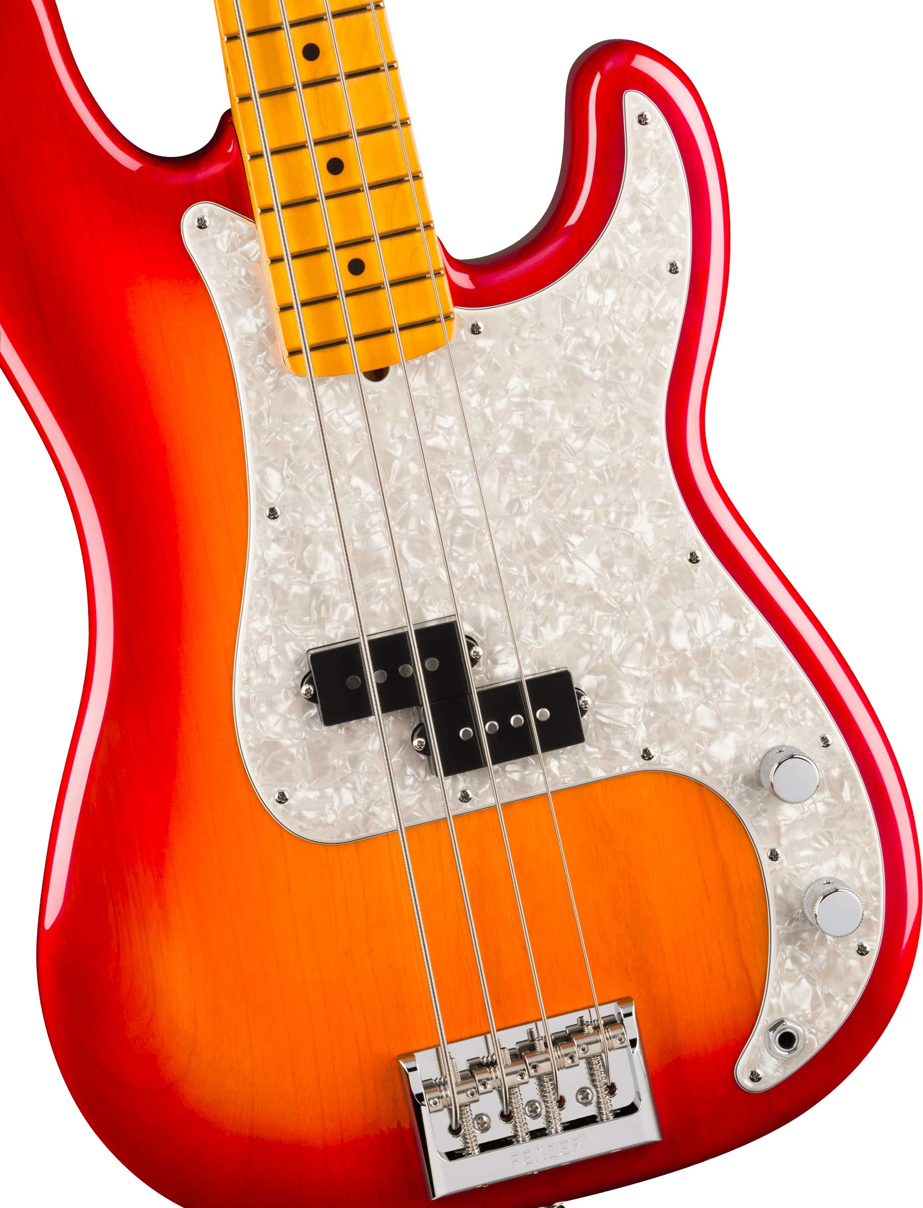 Fender American Professional Precision Bass Maple Fingerboard Aged Cherry Burst (2026)