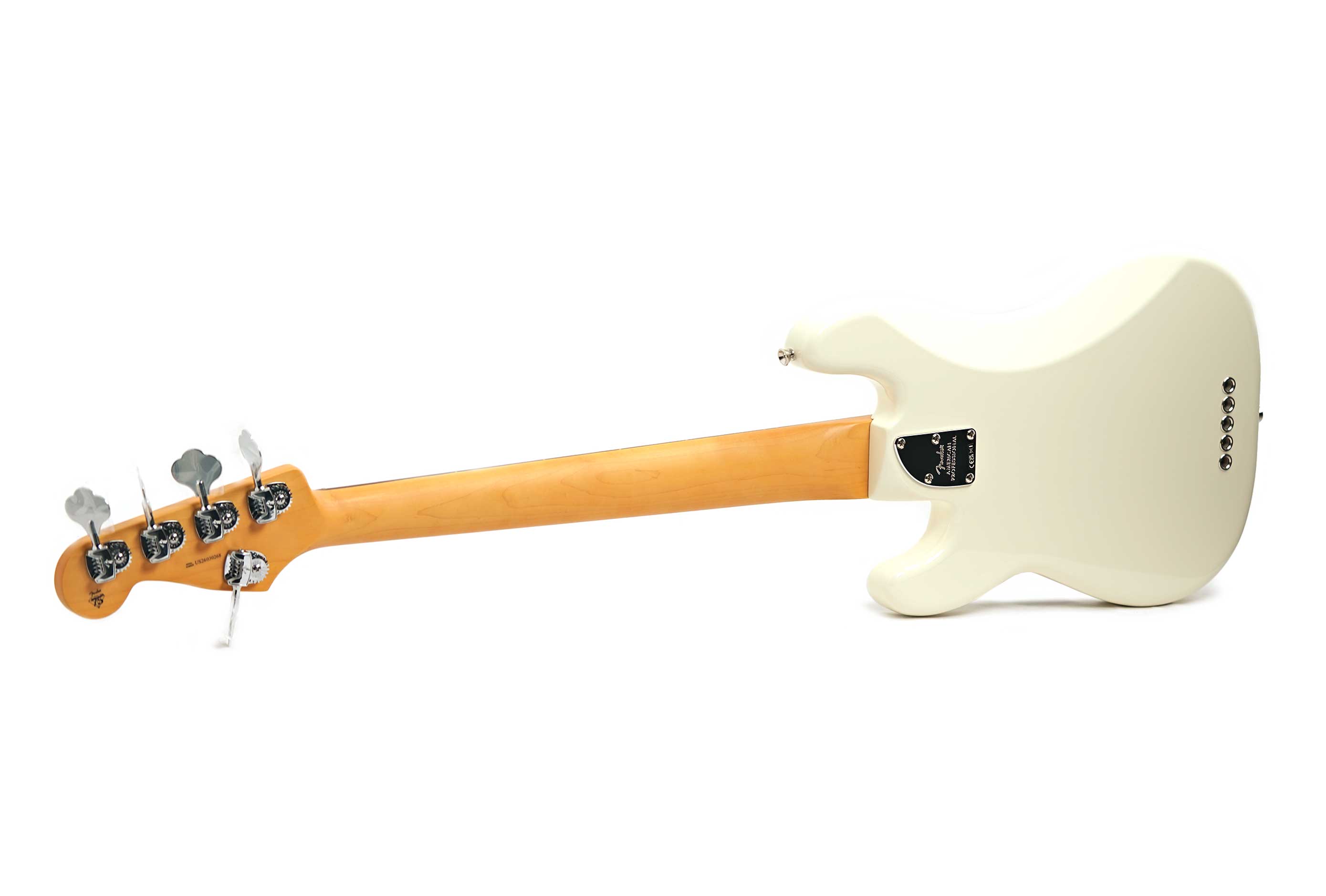 Fender American Professional Precision Bass V Rosewood Fingerboard Olympic White (2026) #US26030268