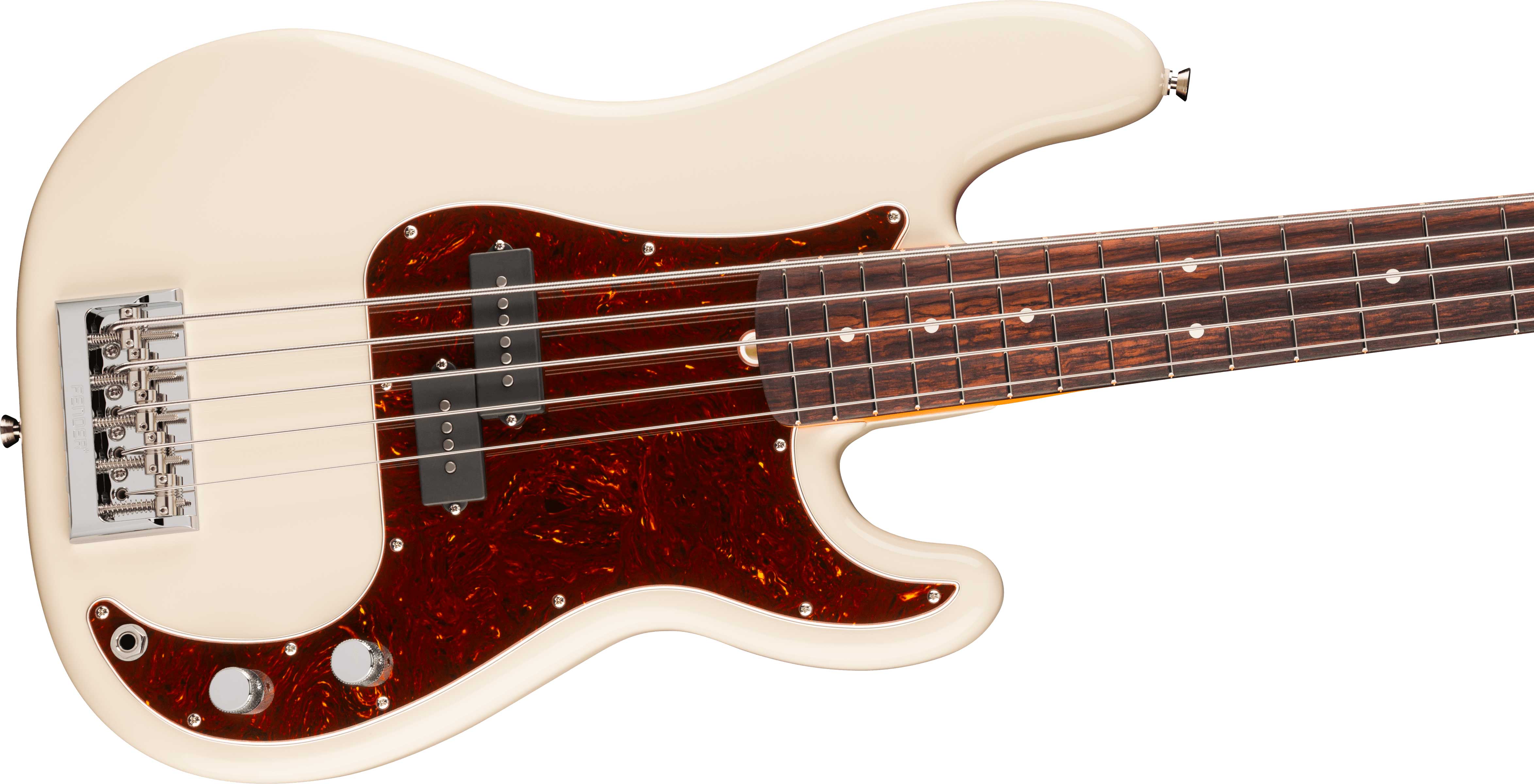 Fender American Professional Precision Bass V Rosewood Fingerboard Olympic White (2026)