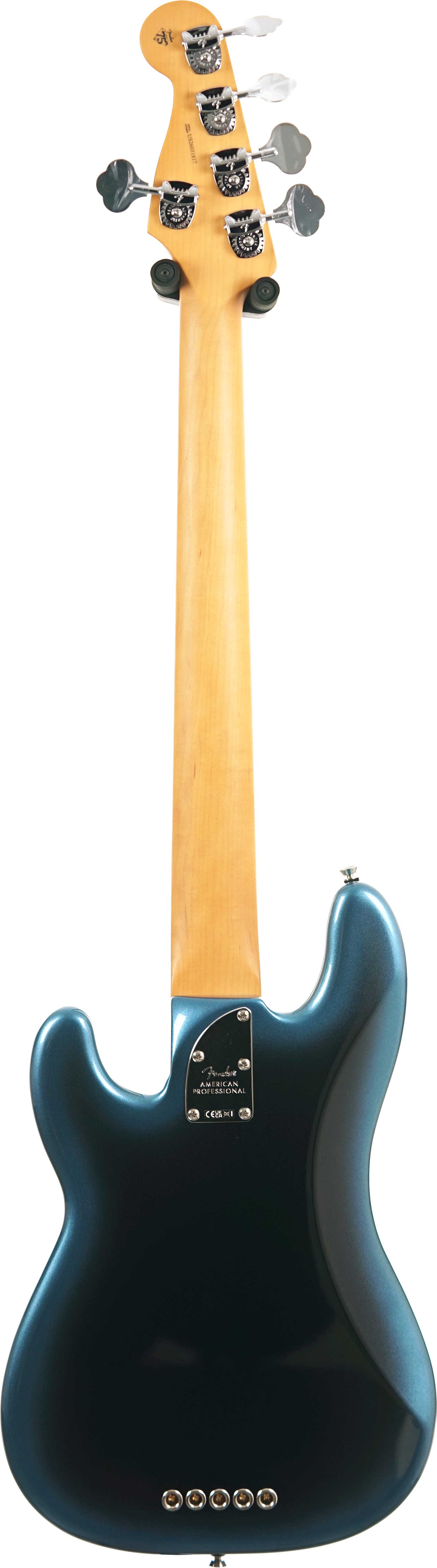 Fender American Professional Precision Bass V Rosewood Fingerboard Dark Night (2026) #US26031817
