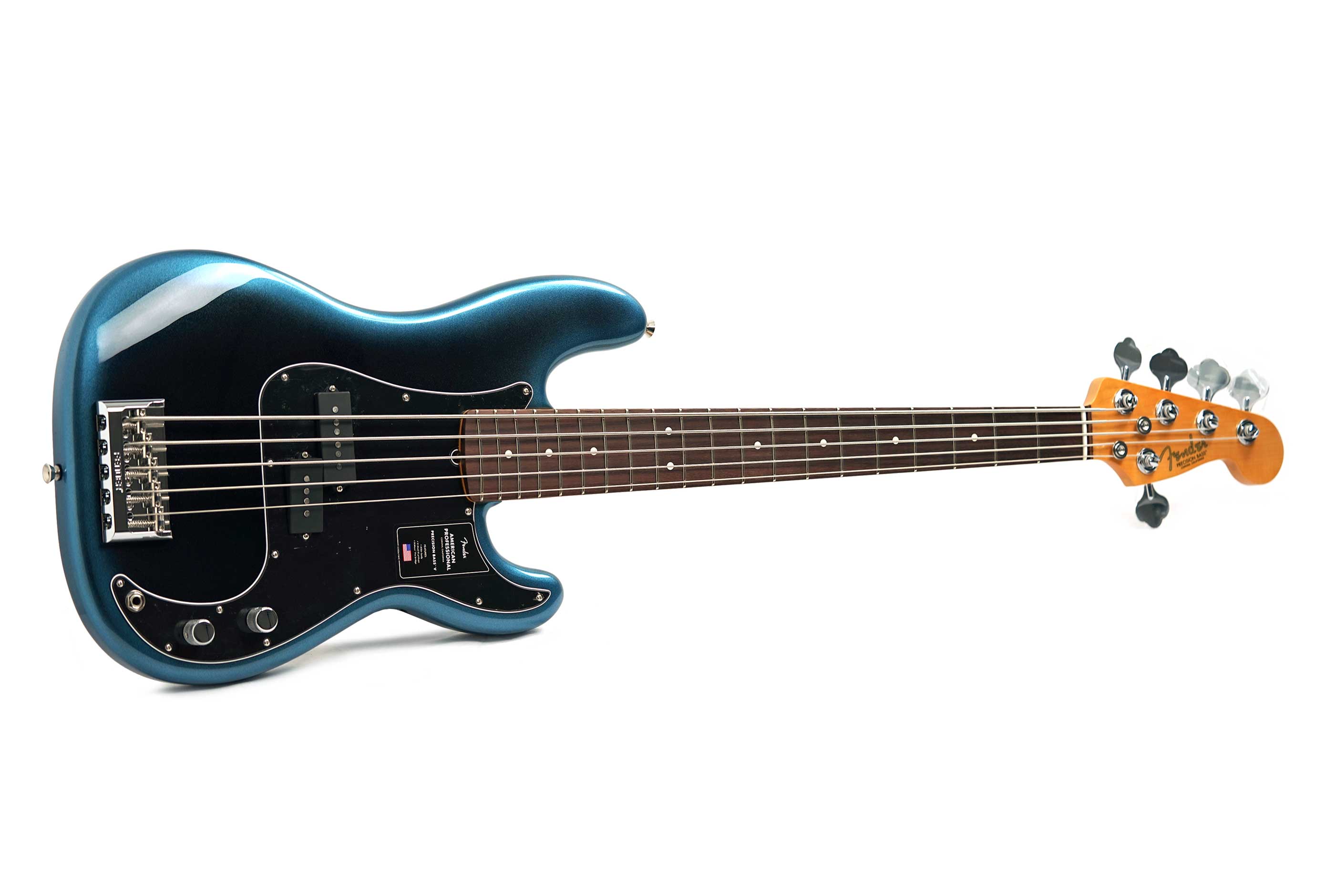 Fender American Professional Precision Bass V Rosewood Fingerboard Dark Night (2026) #US26031817