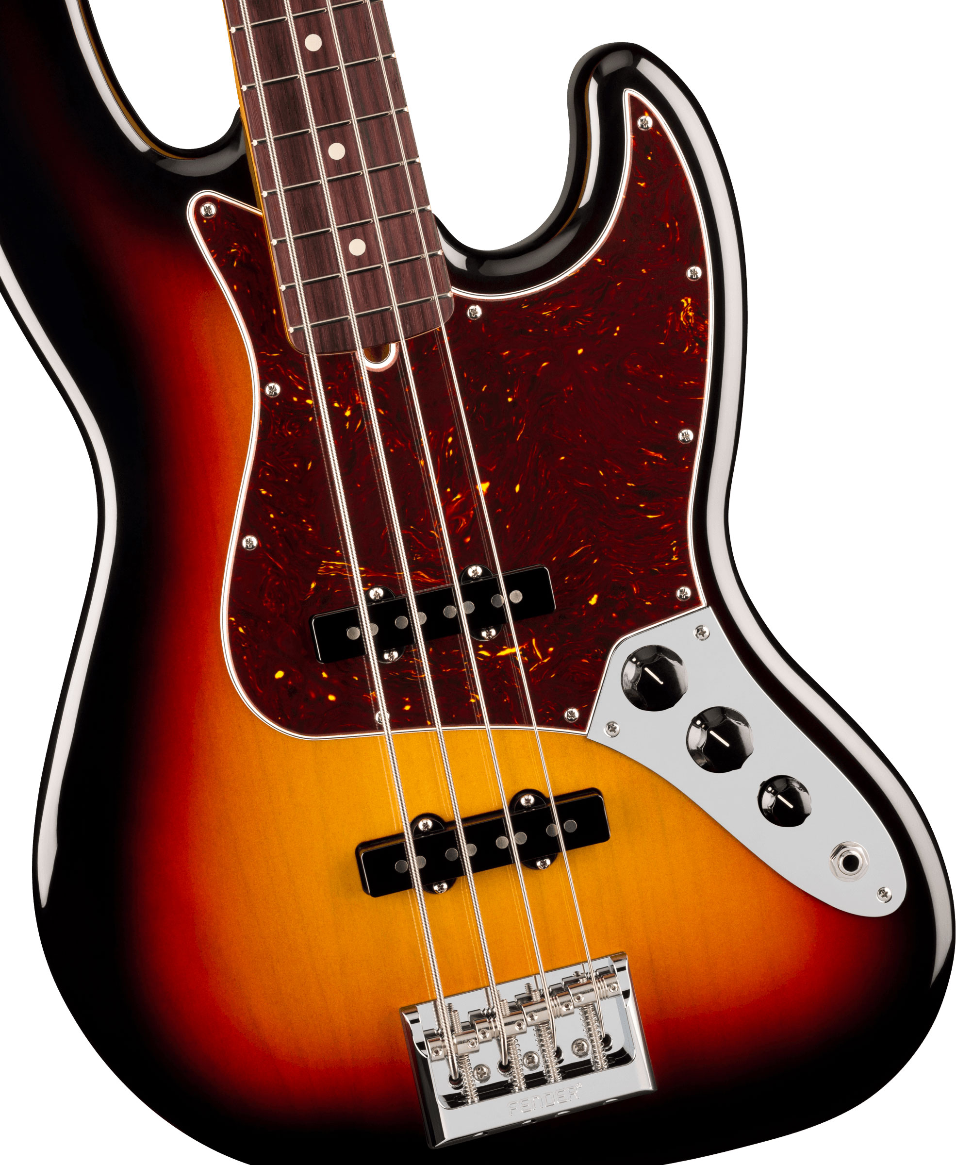 Fender American Professional Jazz Bass 3 Colour Sunburst Rosewood Fingerboard