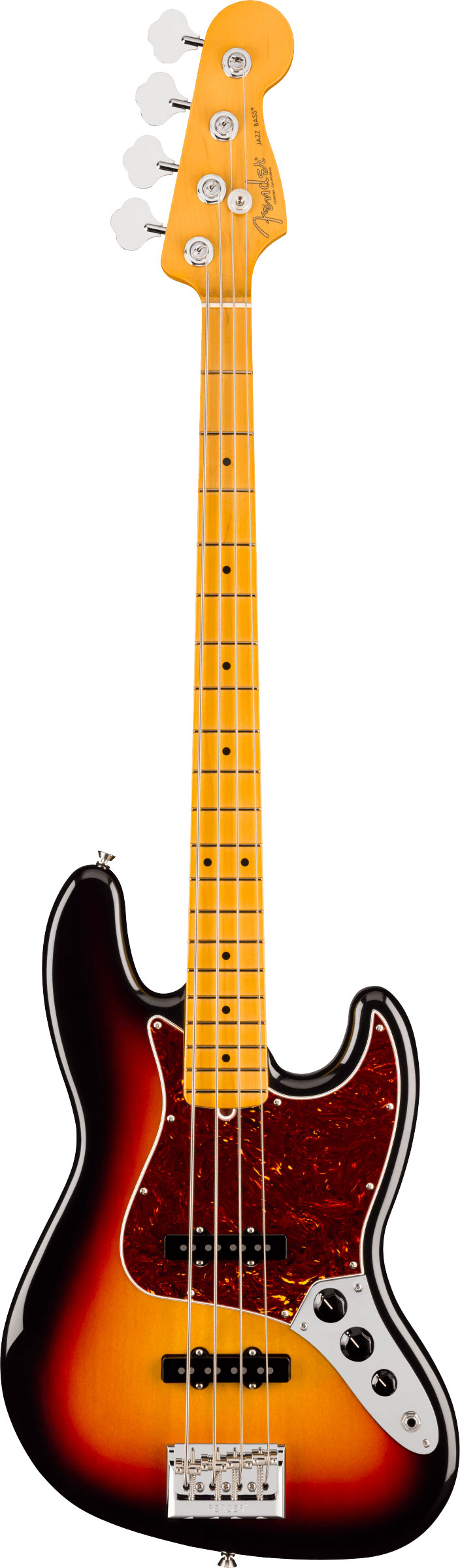 Fender American Professional Jazz Bass 3 Colour Sunburst Maple Fingerboard