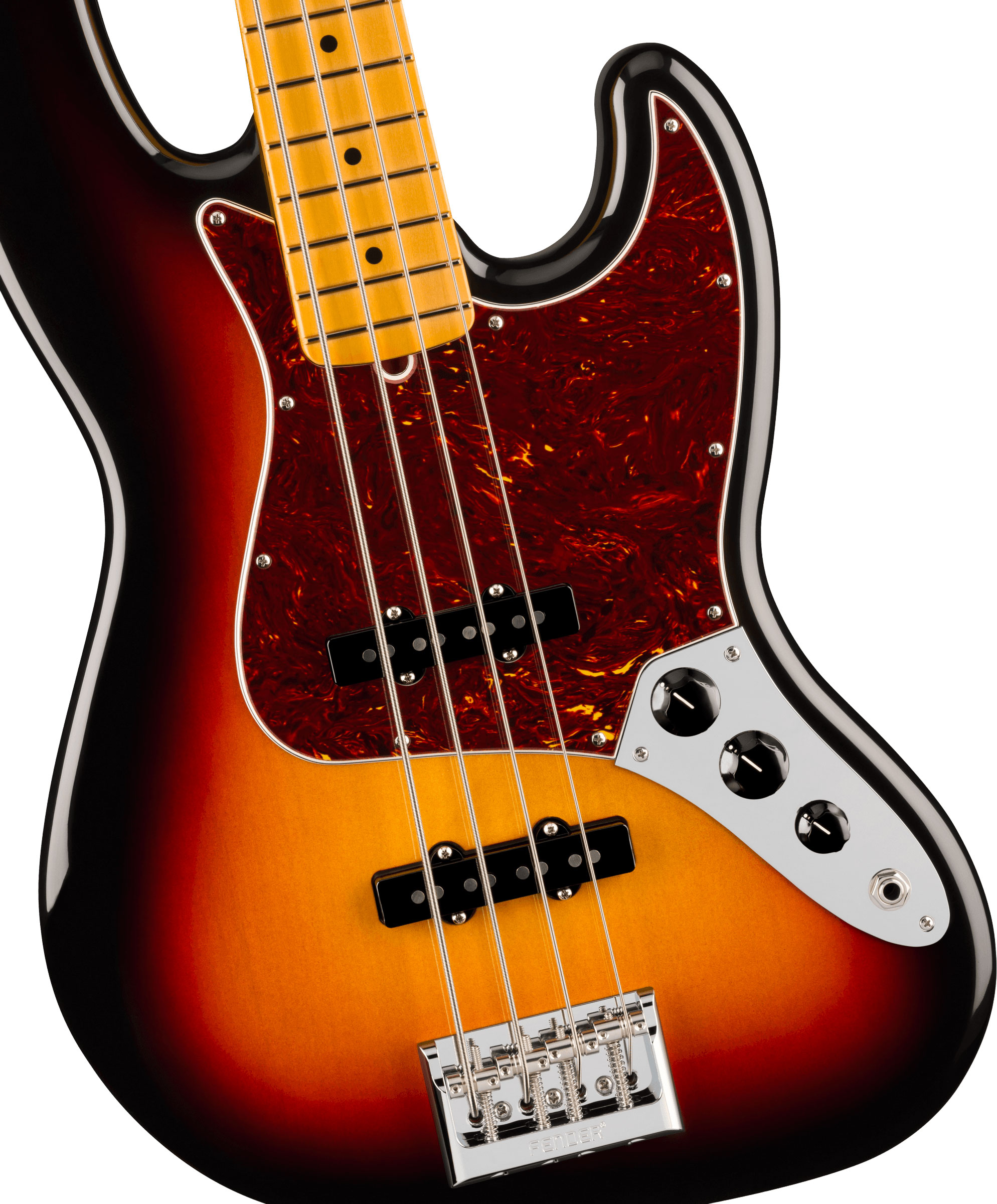 Fender American Professional Jazz Bass 3 Colour Sunburst Maple Fingerboard