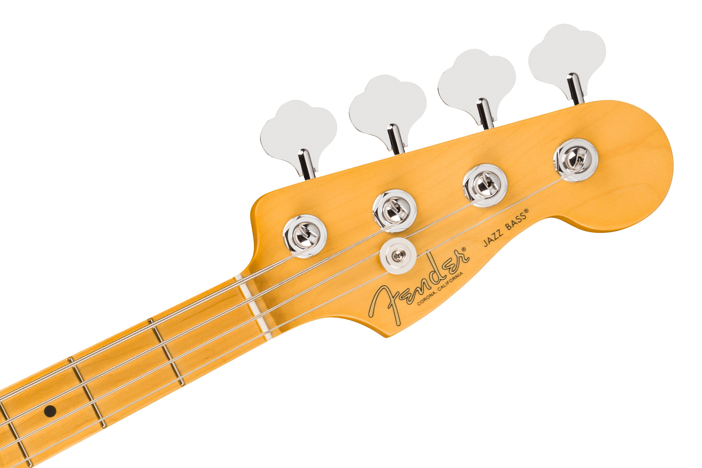 Fender American Professional Jazz Bass Olympic White Maple Fingerboard
