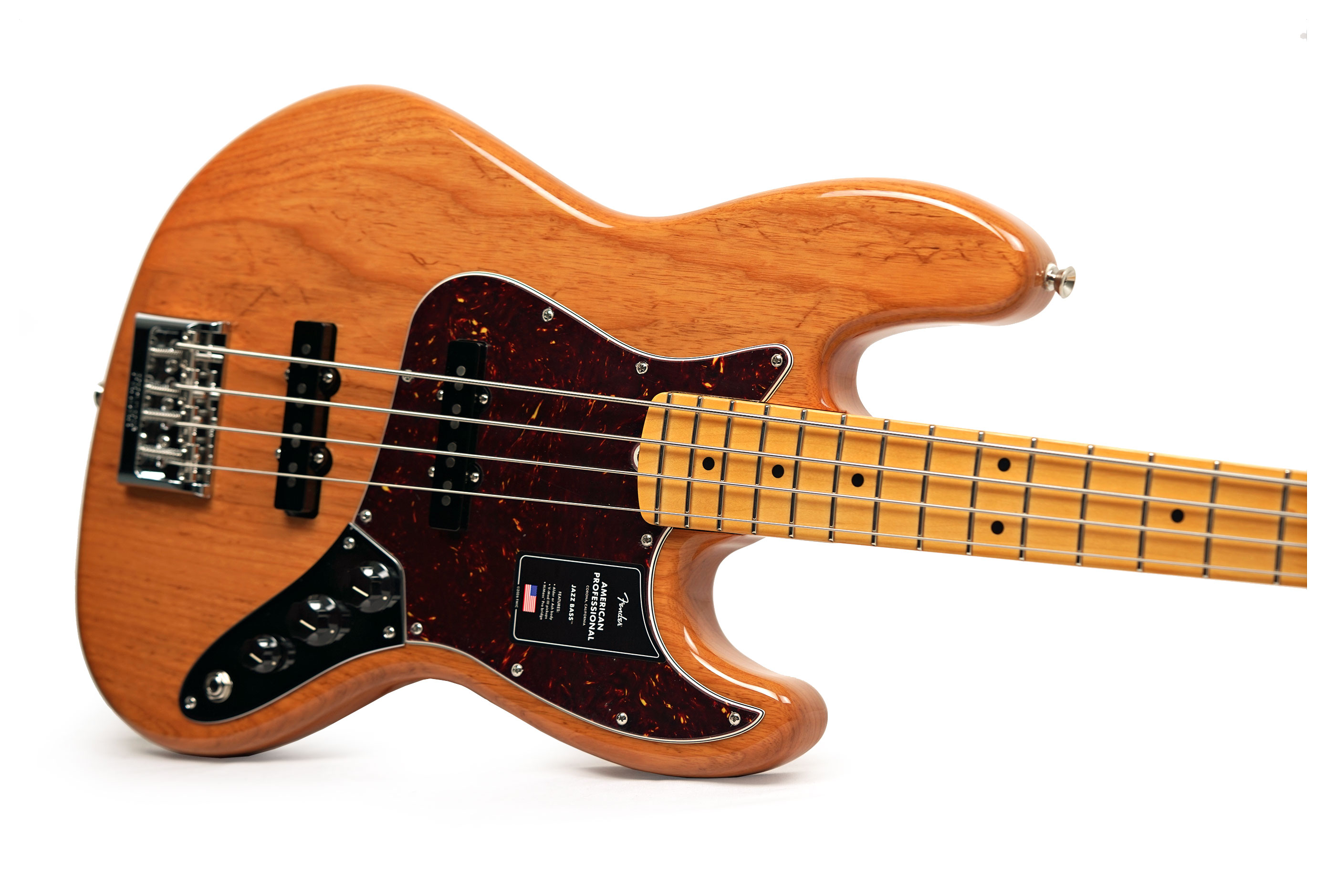 Fender American Professional Jazz Bass Natural Maple Fingerboard (2026) #US26031685