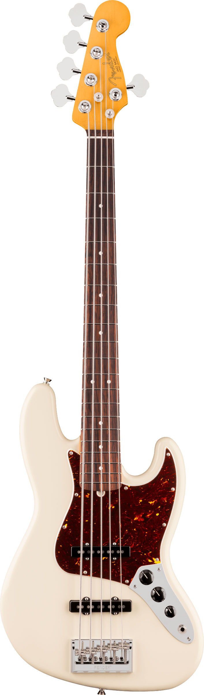 Fender American Professional Jazz Bass V Olympic White Rosewood Fingerboard (2026)