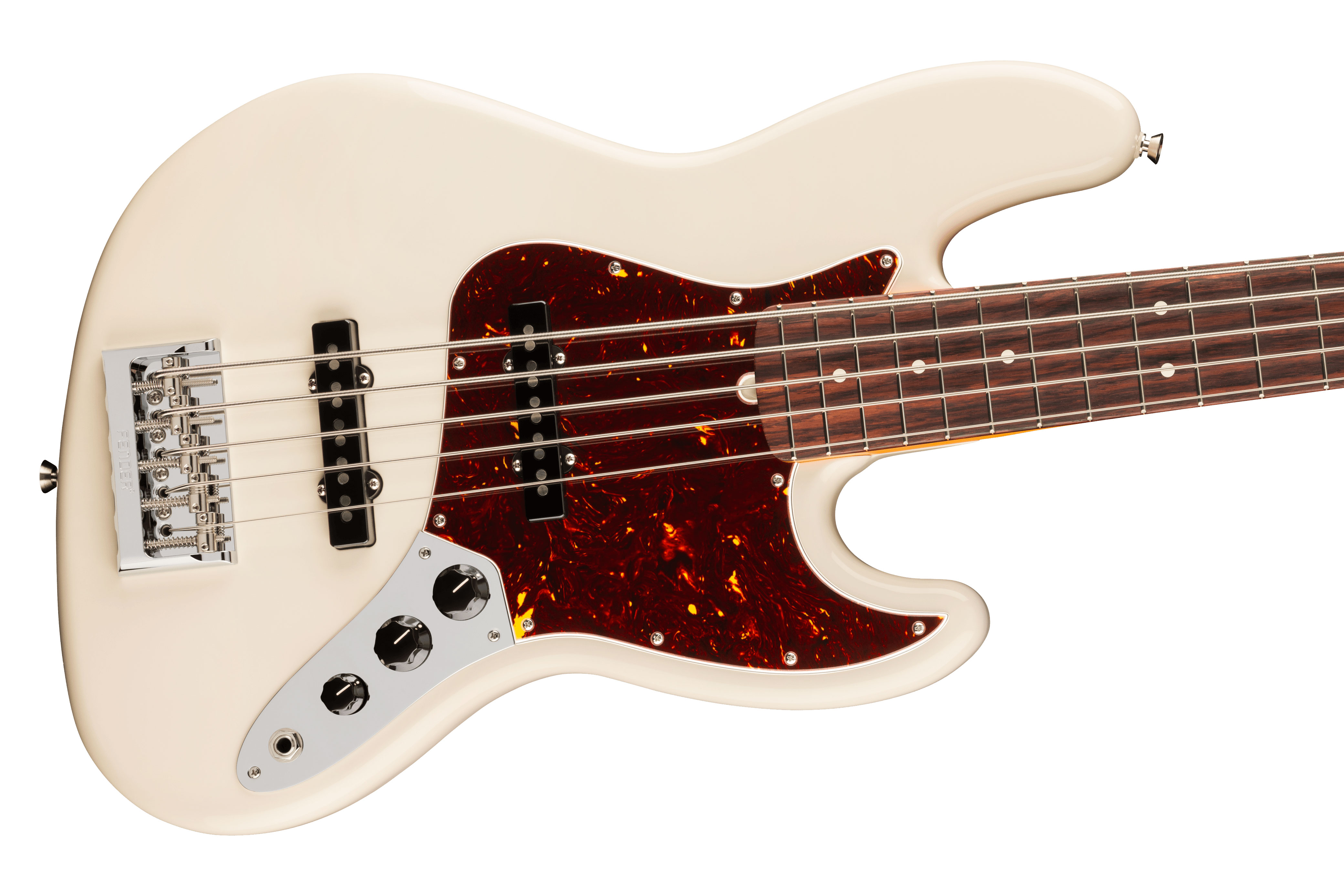 Fender American Professional Jazz Bass V Olympic White Rosewood Fingerboard (2026)