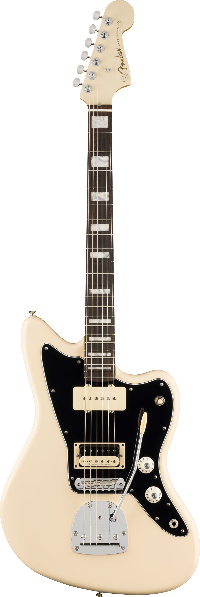 Fender Limited Kim Gordon Jazzmaster Olympic White Rosewood Fingerboard