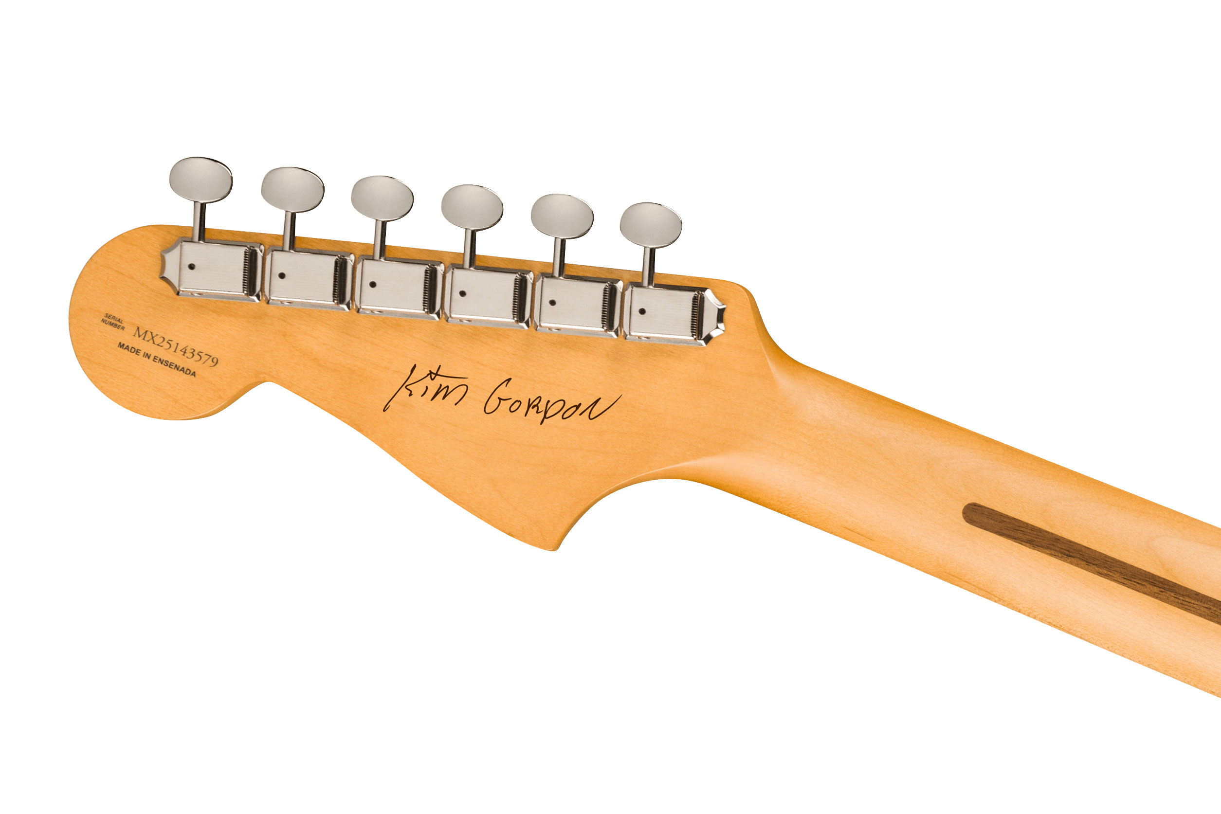 Fender Limited Kim Gordon Jazzmaster Olympic White Rosewood Fingerboard