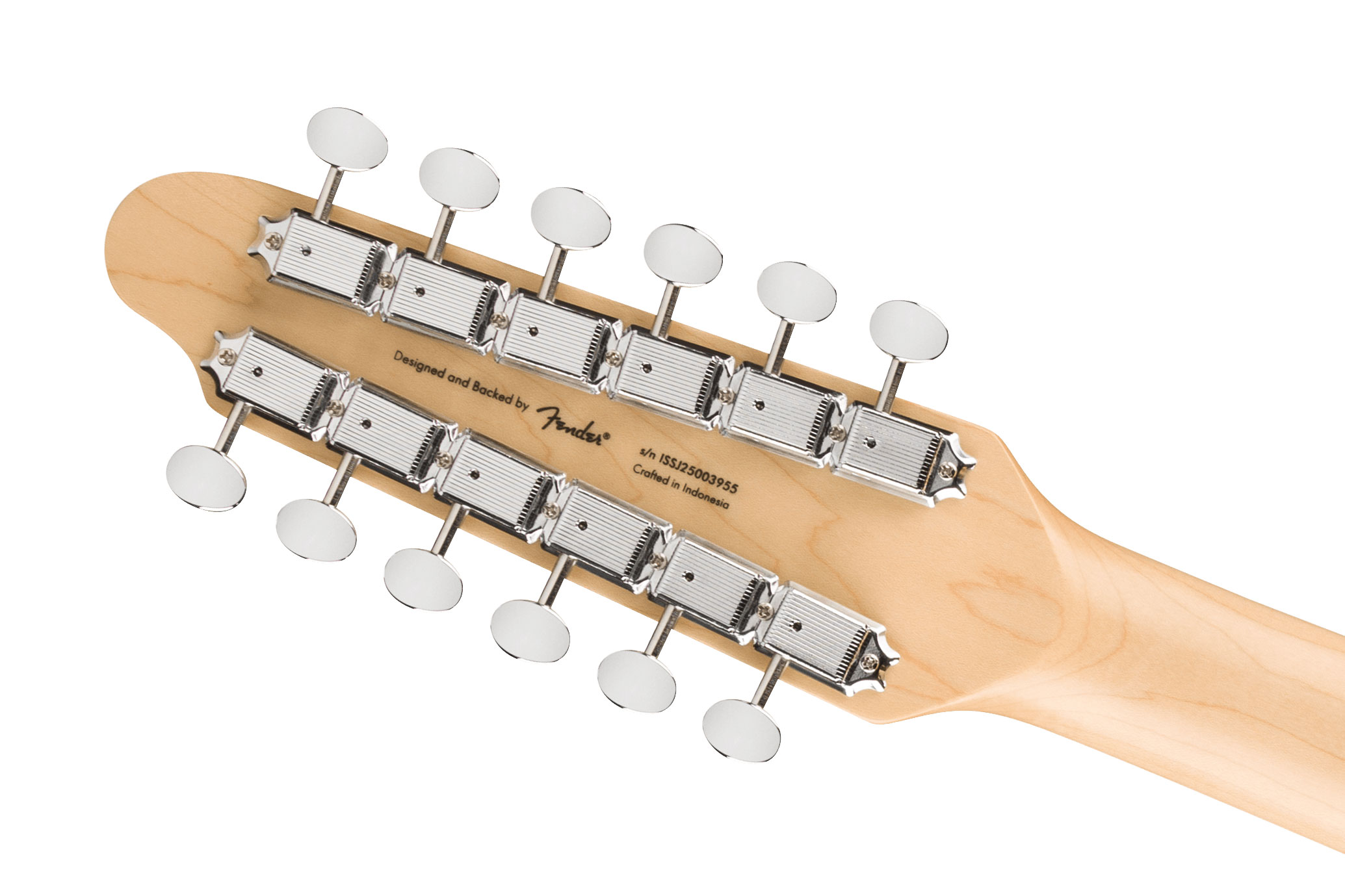 Squier Paranormal Troy Van Leeuwen Telecaster XII Tortoiseshell Pickguard Copper Indian Laurel