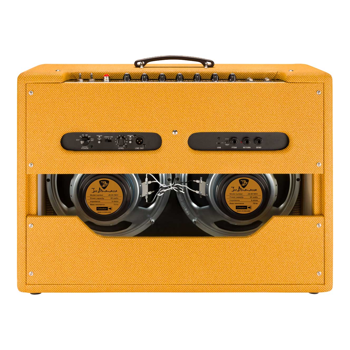 Fender Joe Bonamassa Tone Master '59 Twin Combo Solid State Amp