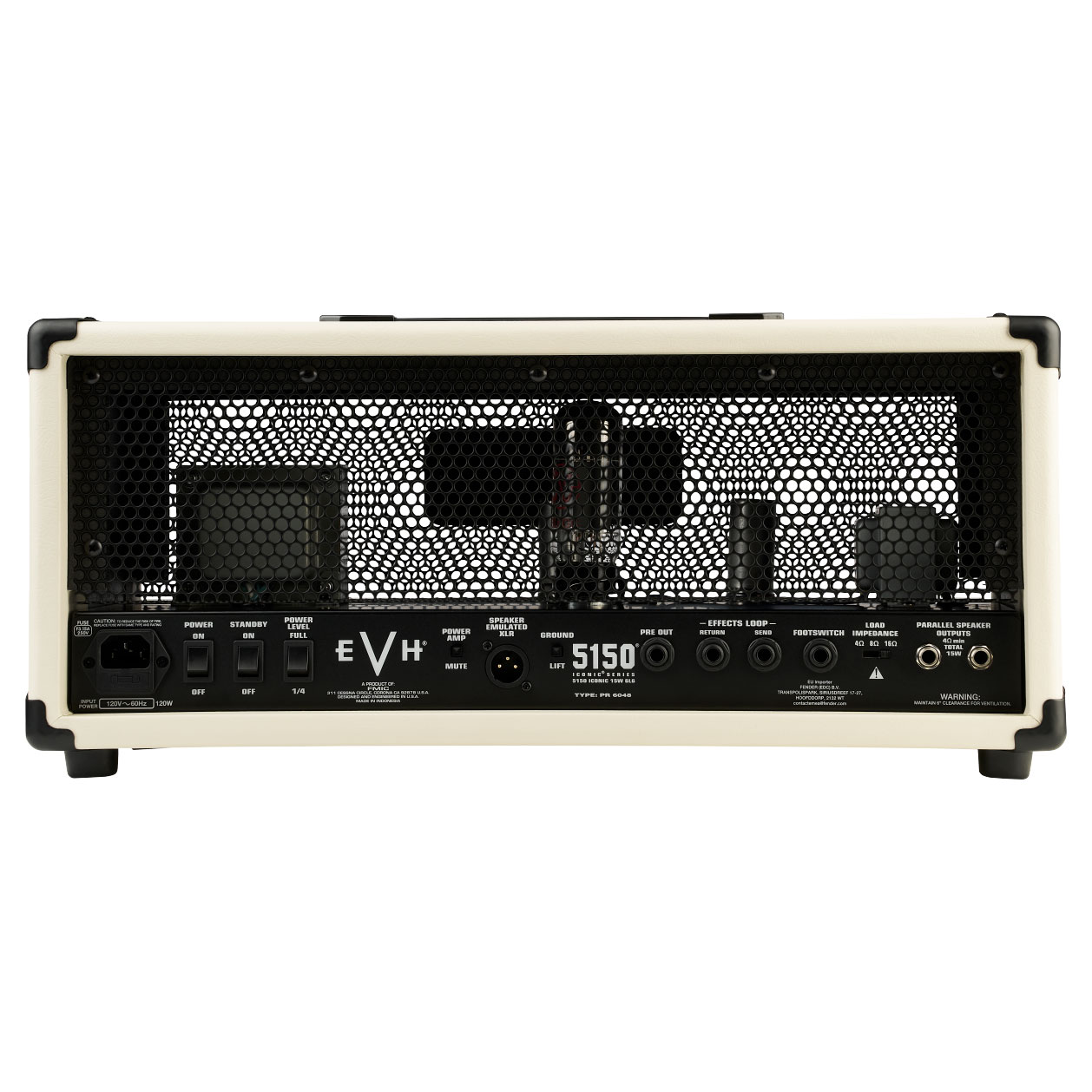 EVH 5150 Iconic Series 15W 6L6 Ivory Valve Amp Head 