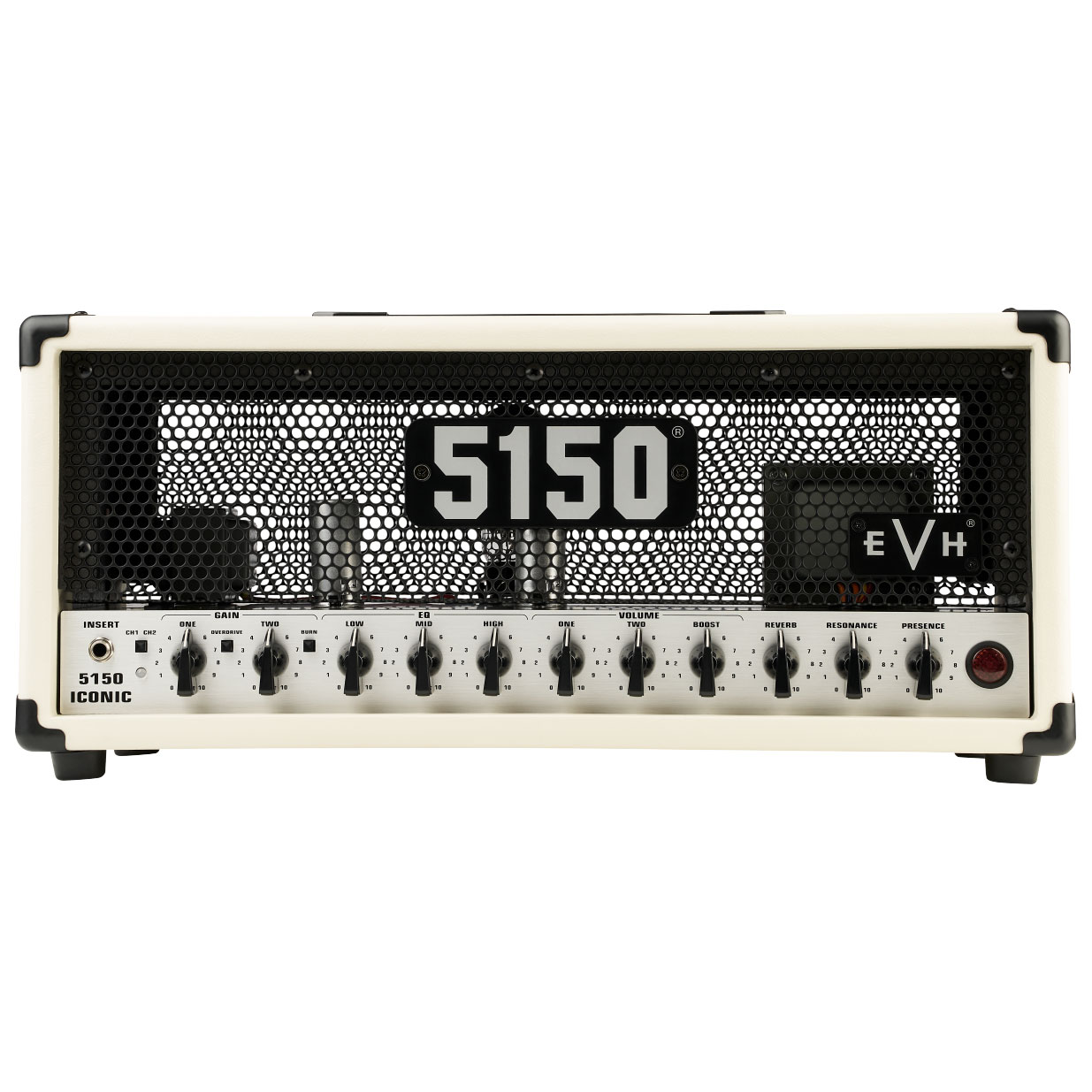 EVH 5150 Iconic Series 15W 6L6 Ivory Valve Amp Head 