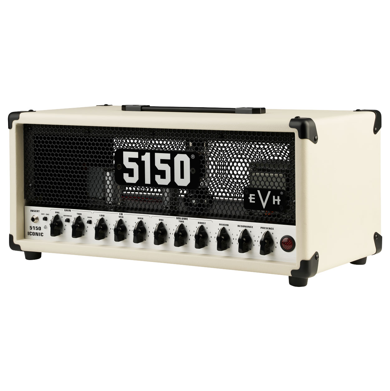 EVH 5150 Iconic Series 15W 6L6 Ivory Valve Amp Head 