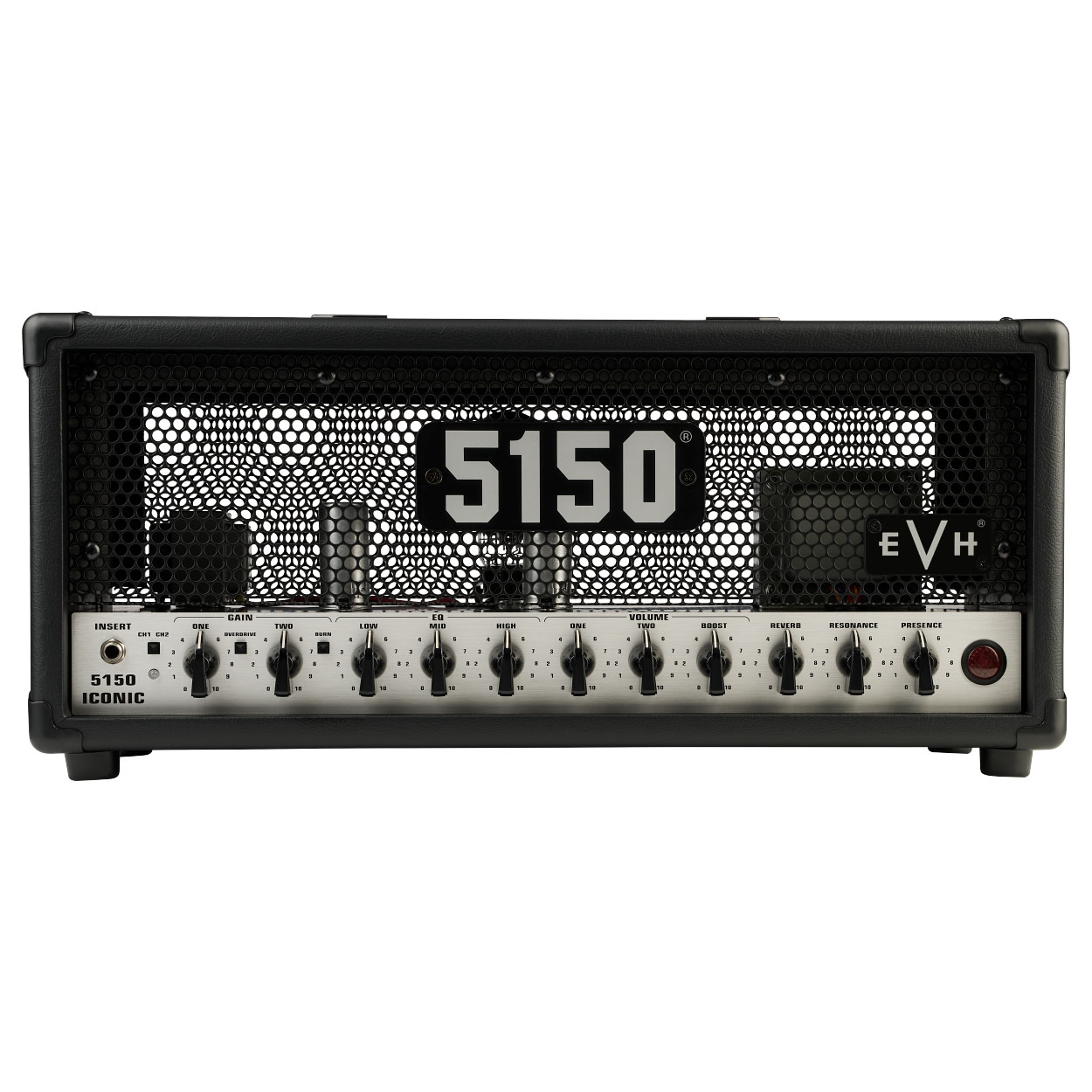 EVH 5150 Iconic Series 15W 6L6 Black Valve Amp Head 