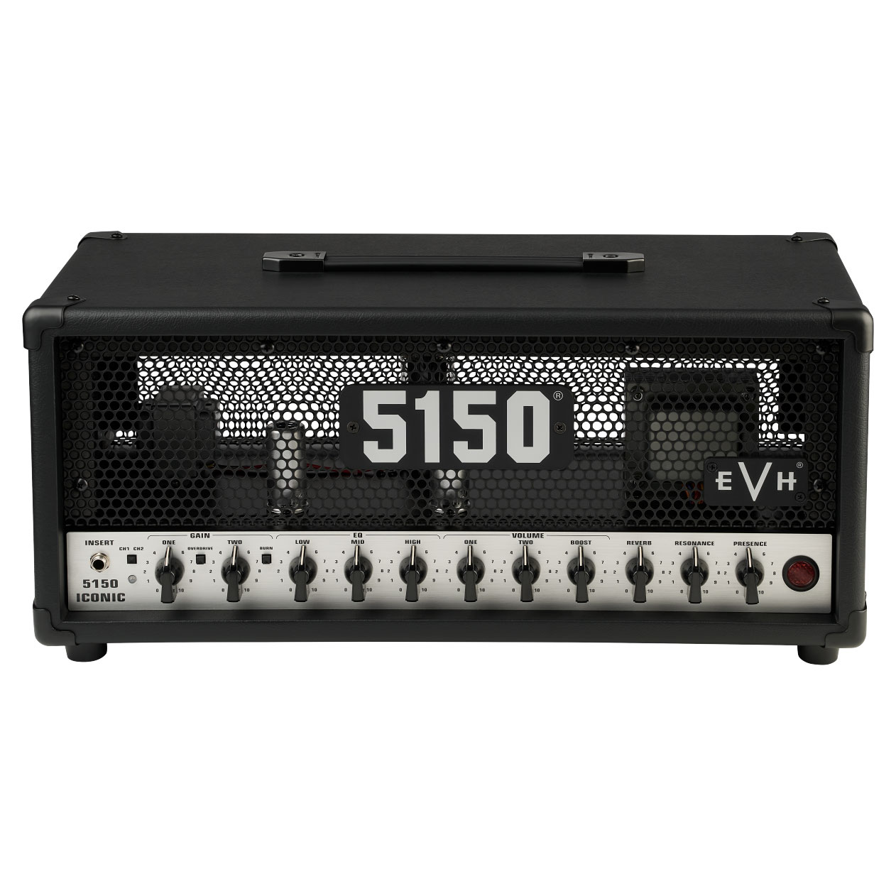 EVH 5150 Iconic Series 15W 6L6 Black Valve Amp Head 