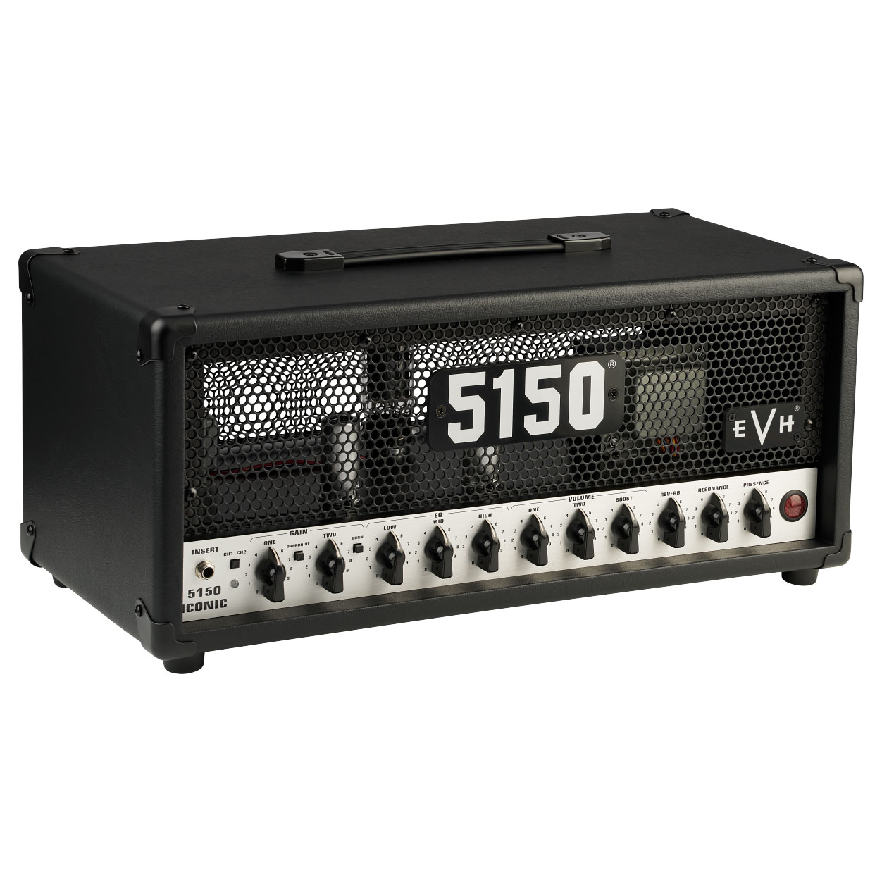 EVH 5150 Iconic Series 15W 6L6 Black Valve Amp Head 