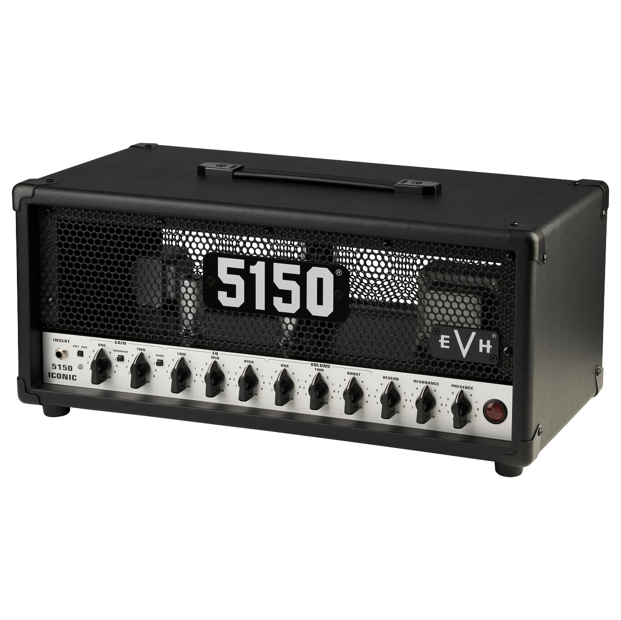 EVH 5150 Iconic Series 15W 6L6 Black Valve Amp Head 