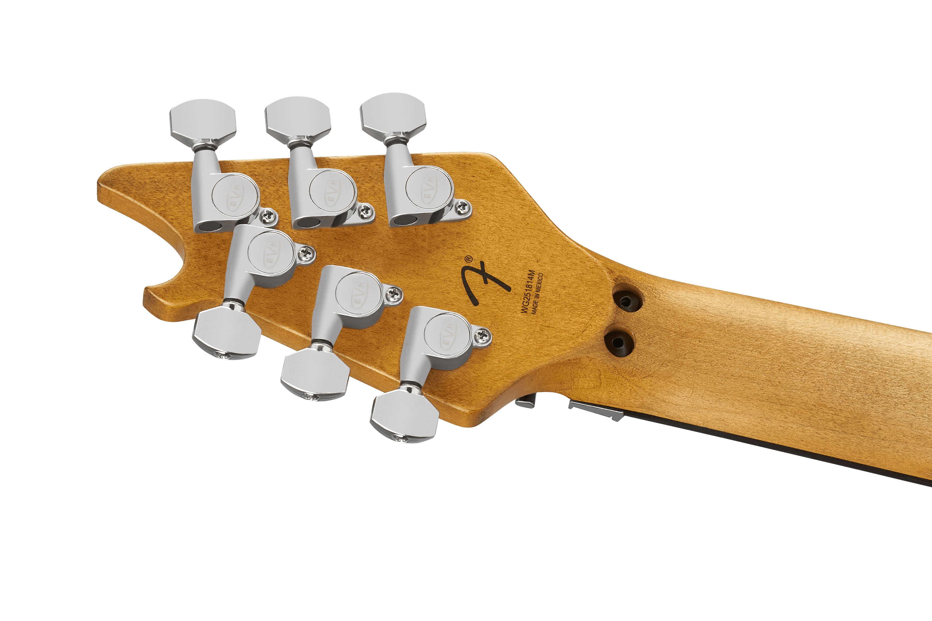 EVH Limited Edition Wolfgang Special Striped Series Distressed Ivory Ebony Fingerboard