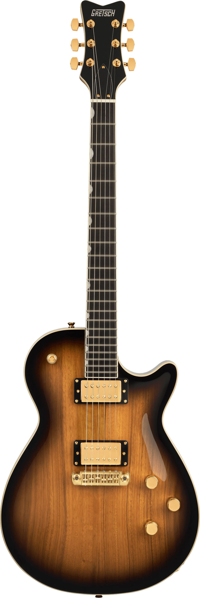 Gretsch Limited Edition Electromatic Black Limba Jet Sunburst Ebony Fingerboard