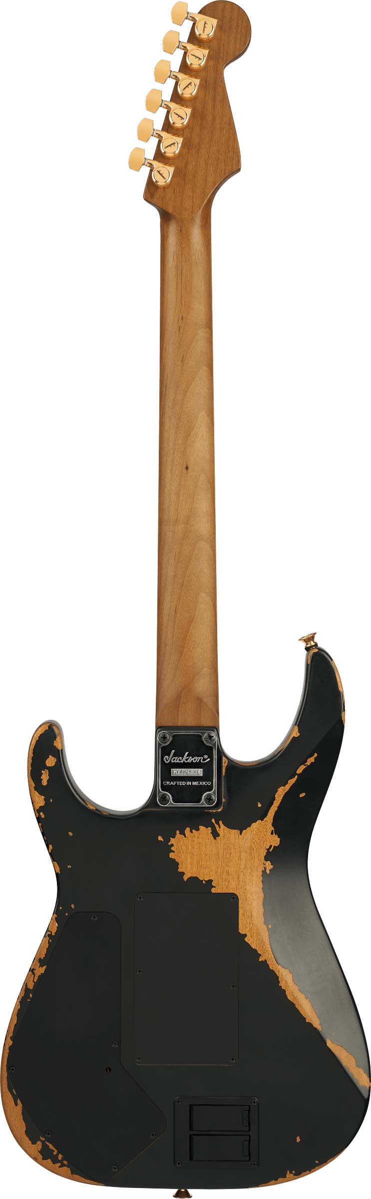 Jackson Pro Series Signature Phil Collen PC1-E Worn Black Ebony Fingerboard