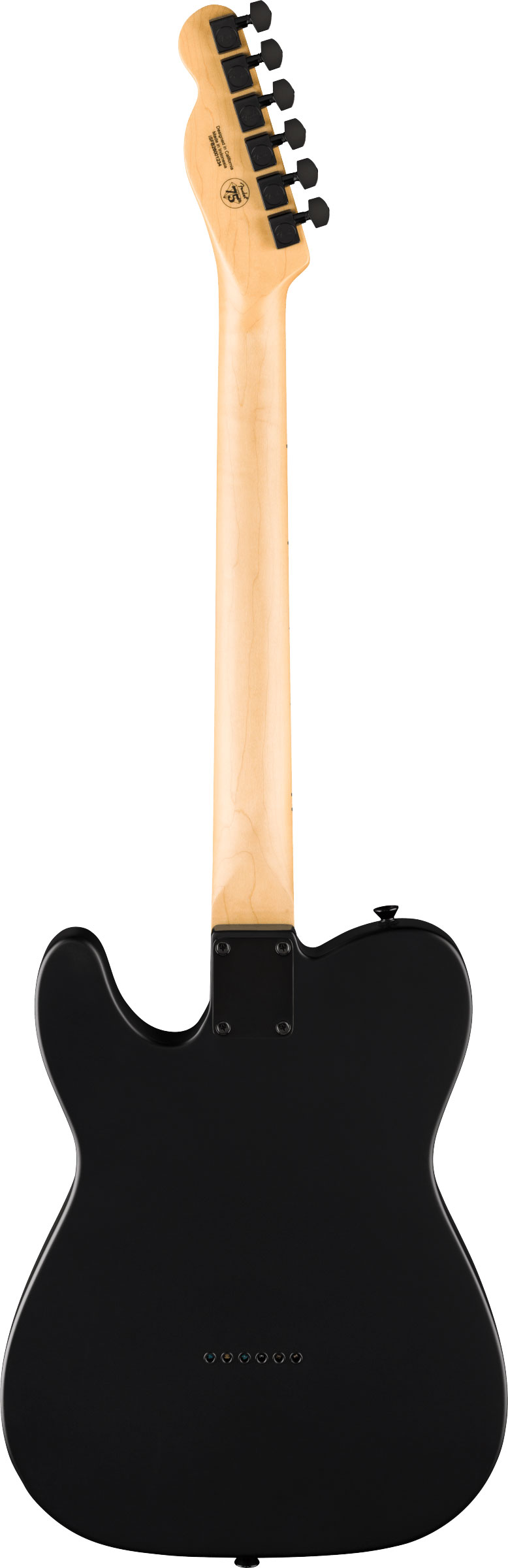 Fender Limited Edition Standard Series Telecaster Satin Black Maple Fingerboard