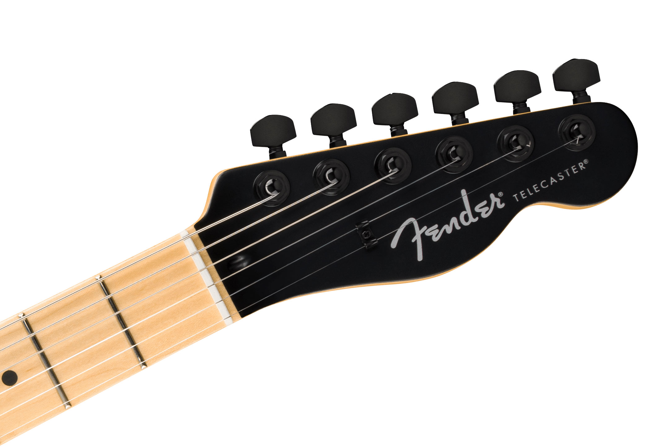 Fender Limited Edition Standard Series Telecaster Satin Black Maple Fingerboard