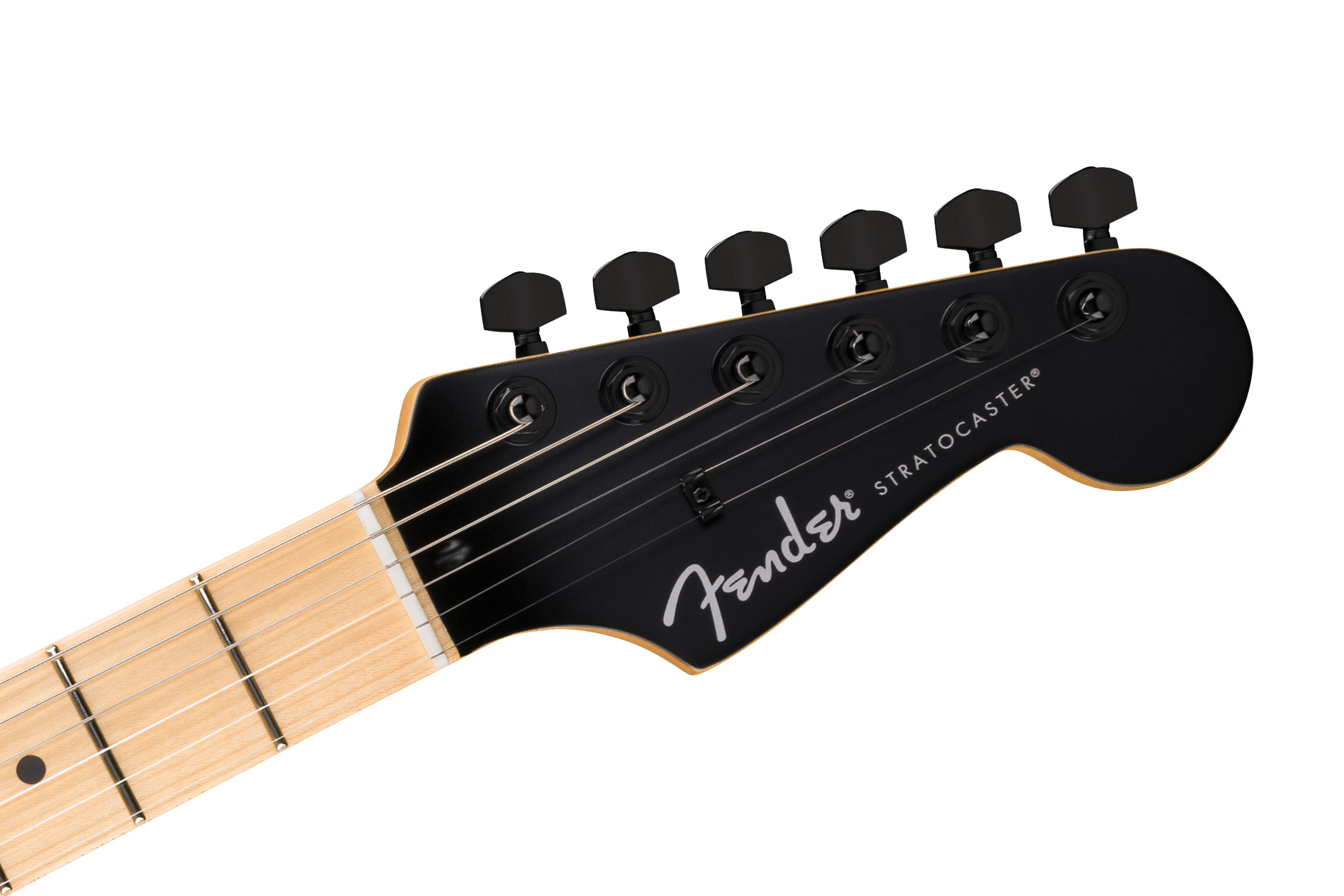 Fender Limited Edition Standard Series Stratocaster HSS Satin Black Maple Fingerboard