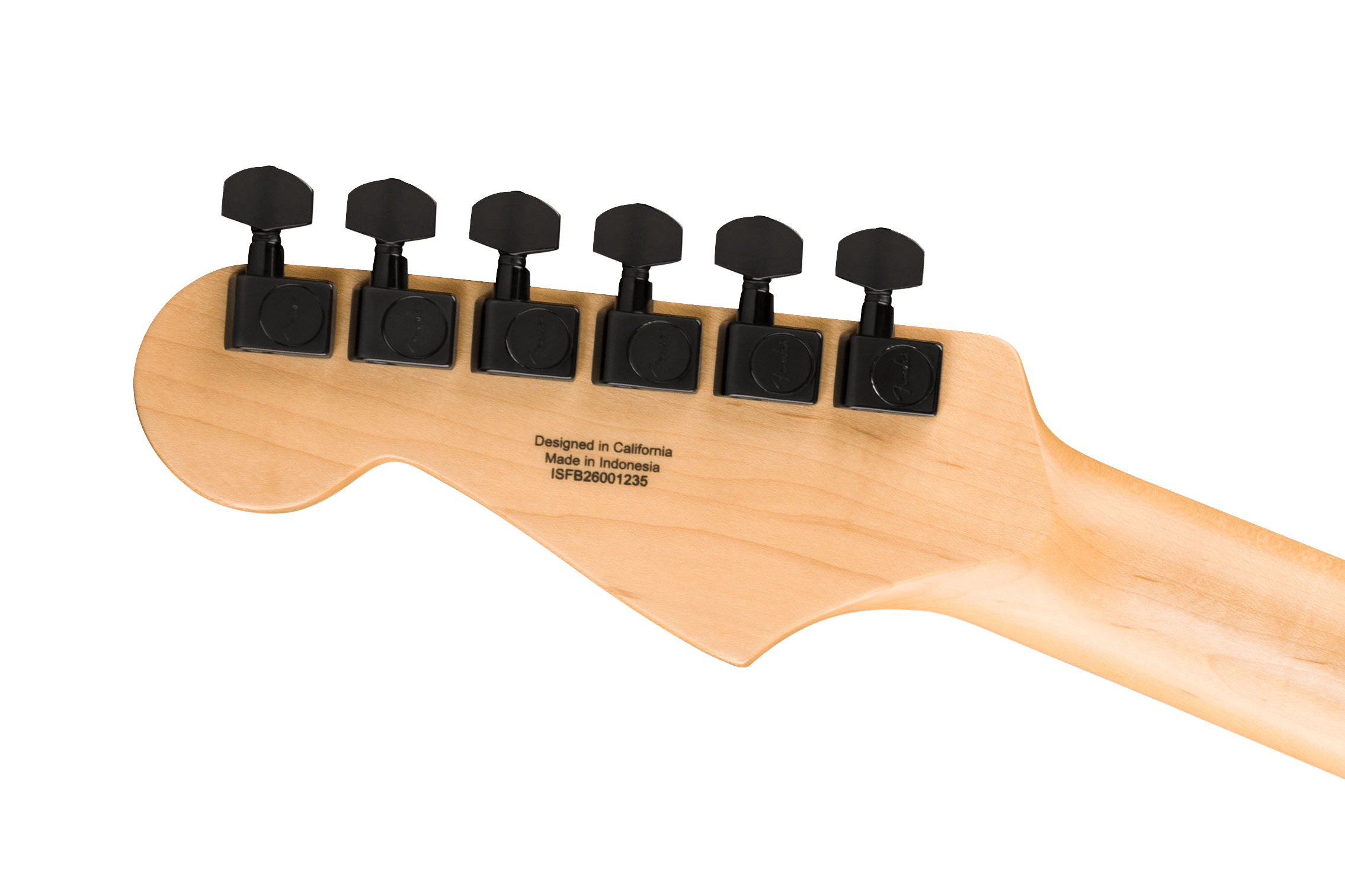 Fender Limited Edition Standard Series Stratocaster HSS Satin Black Maple Fingerboard