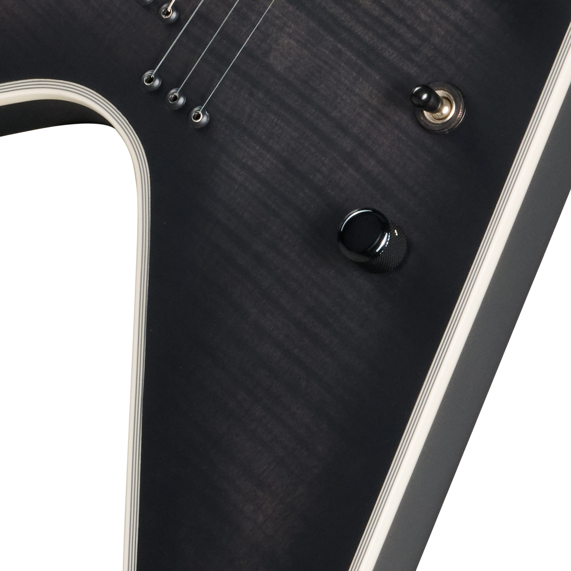 Epiphone Prophecy Flying V Obsidian Storm Satin