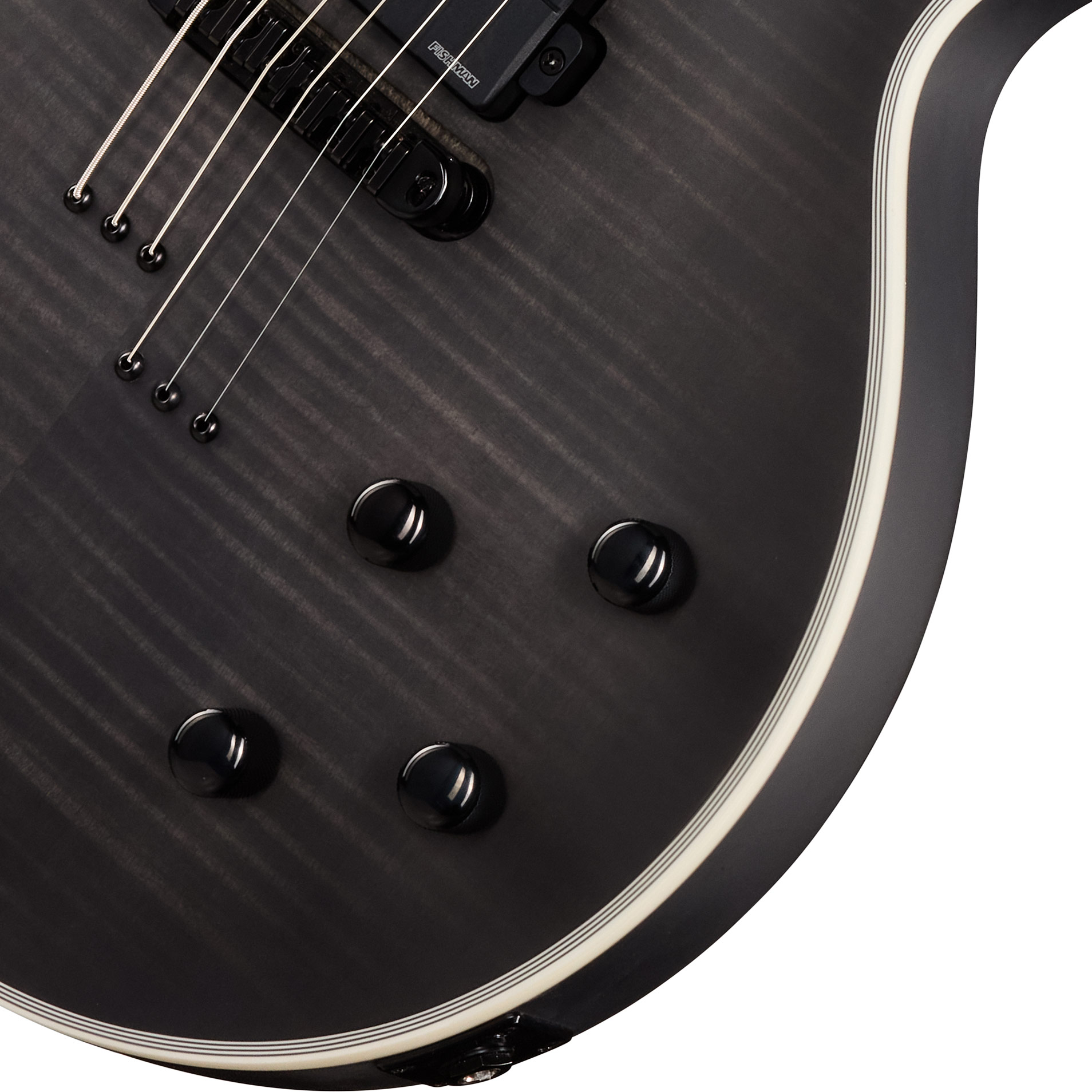 Epiphone Prophecy Les Paul Baritone Obsidian Storm Satin