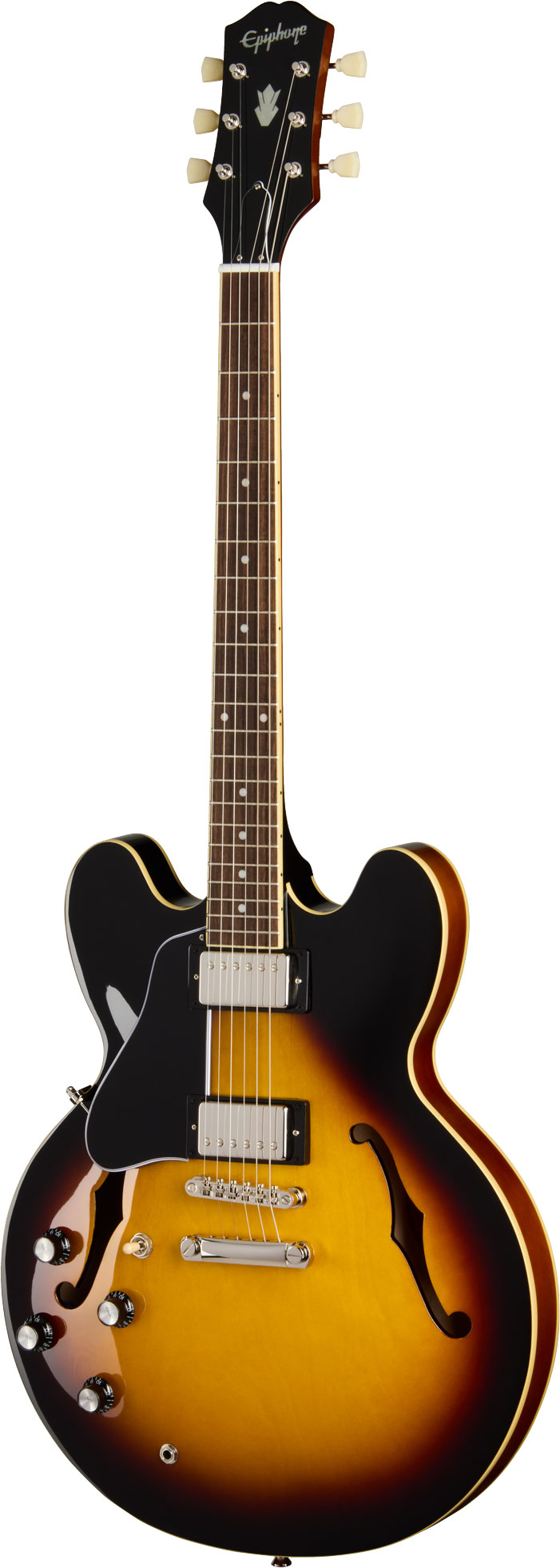 Epiphone ES-335 Vintage Sunburst Rosewood Fingerboard Left Handed