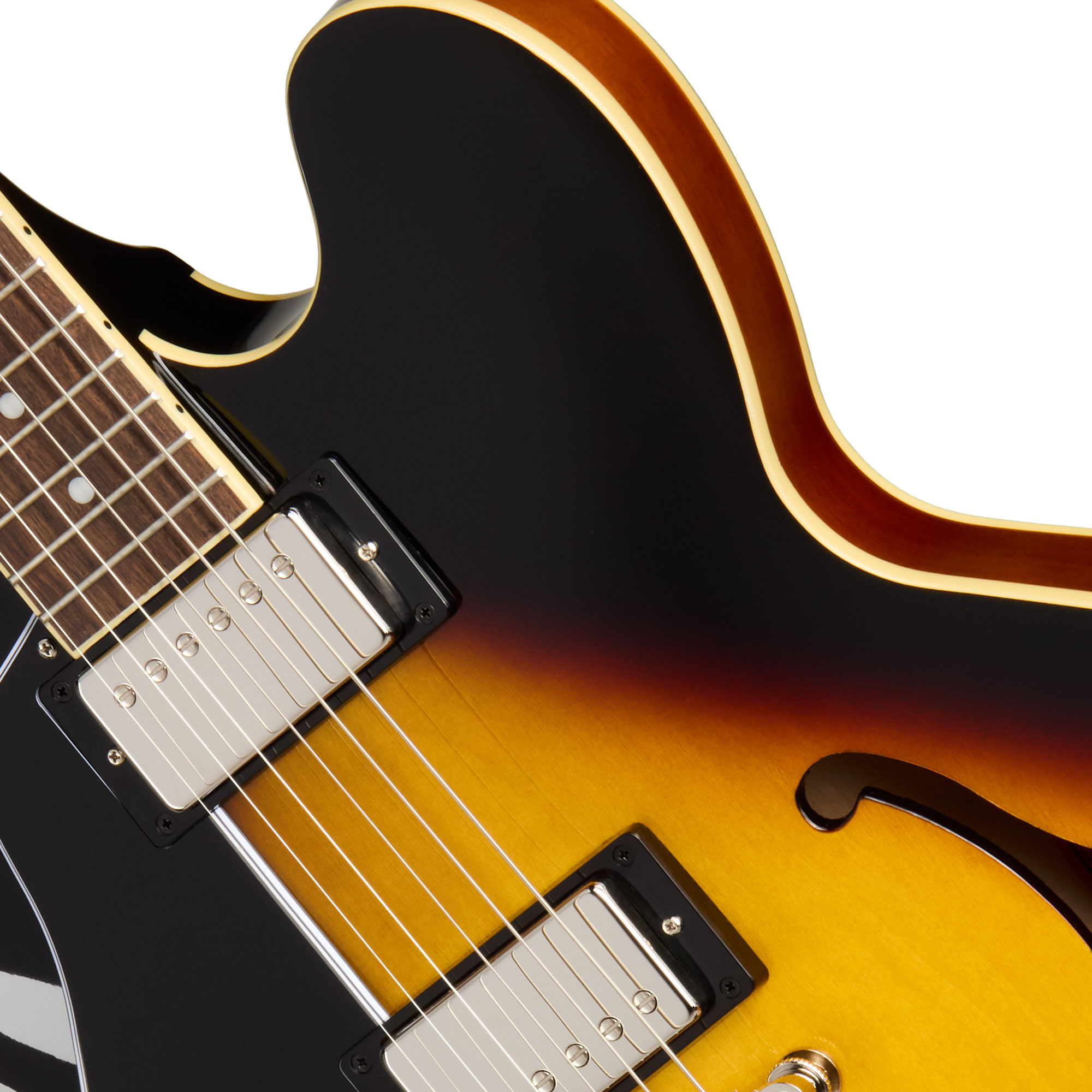 Epiphone ES-335 Vintage Sunburst Rosewood Fingerboard Left Handed