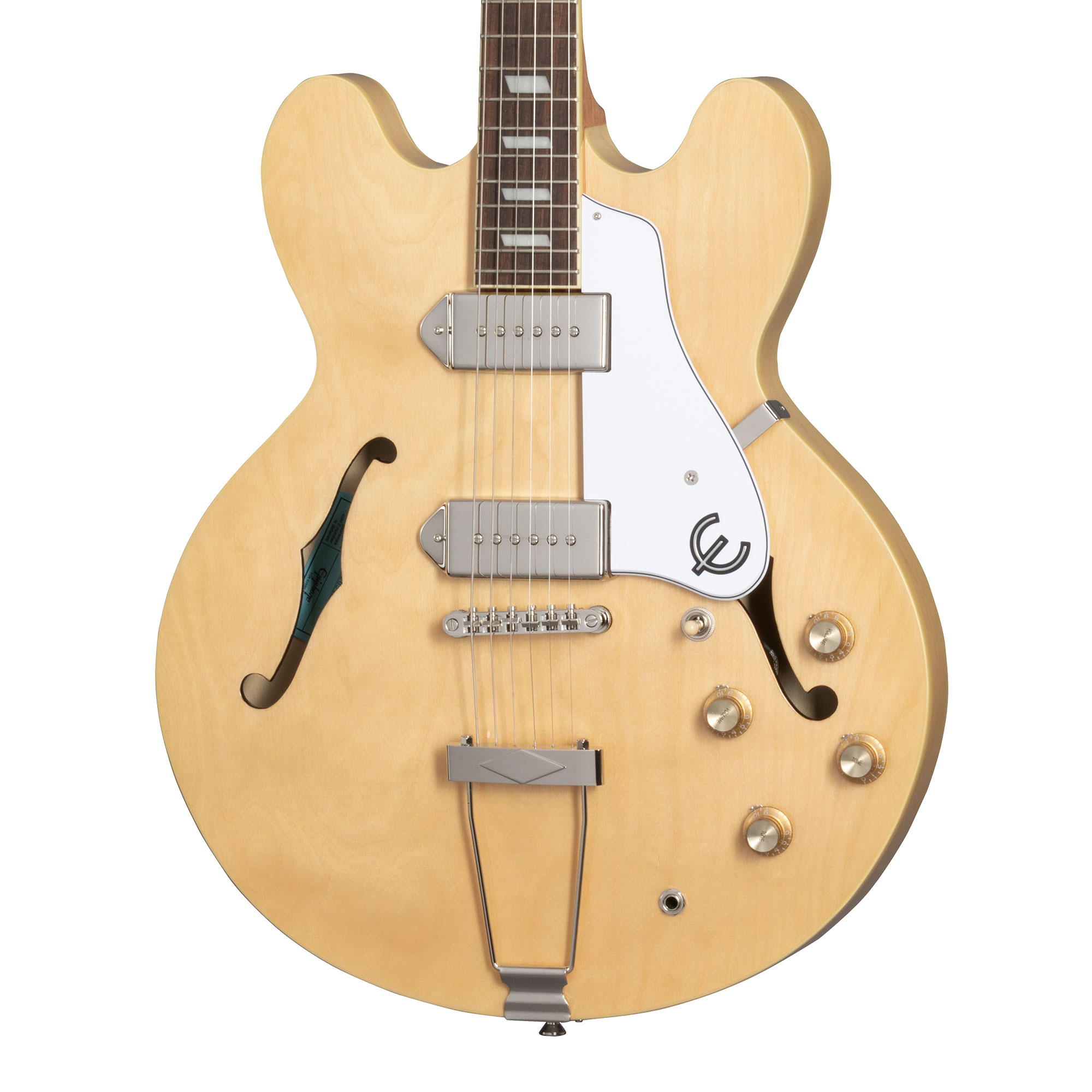 Epiphone Casino Natural Rosewood Fingerboard